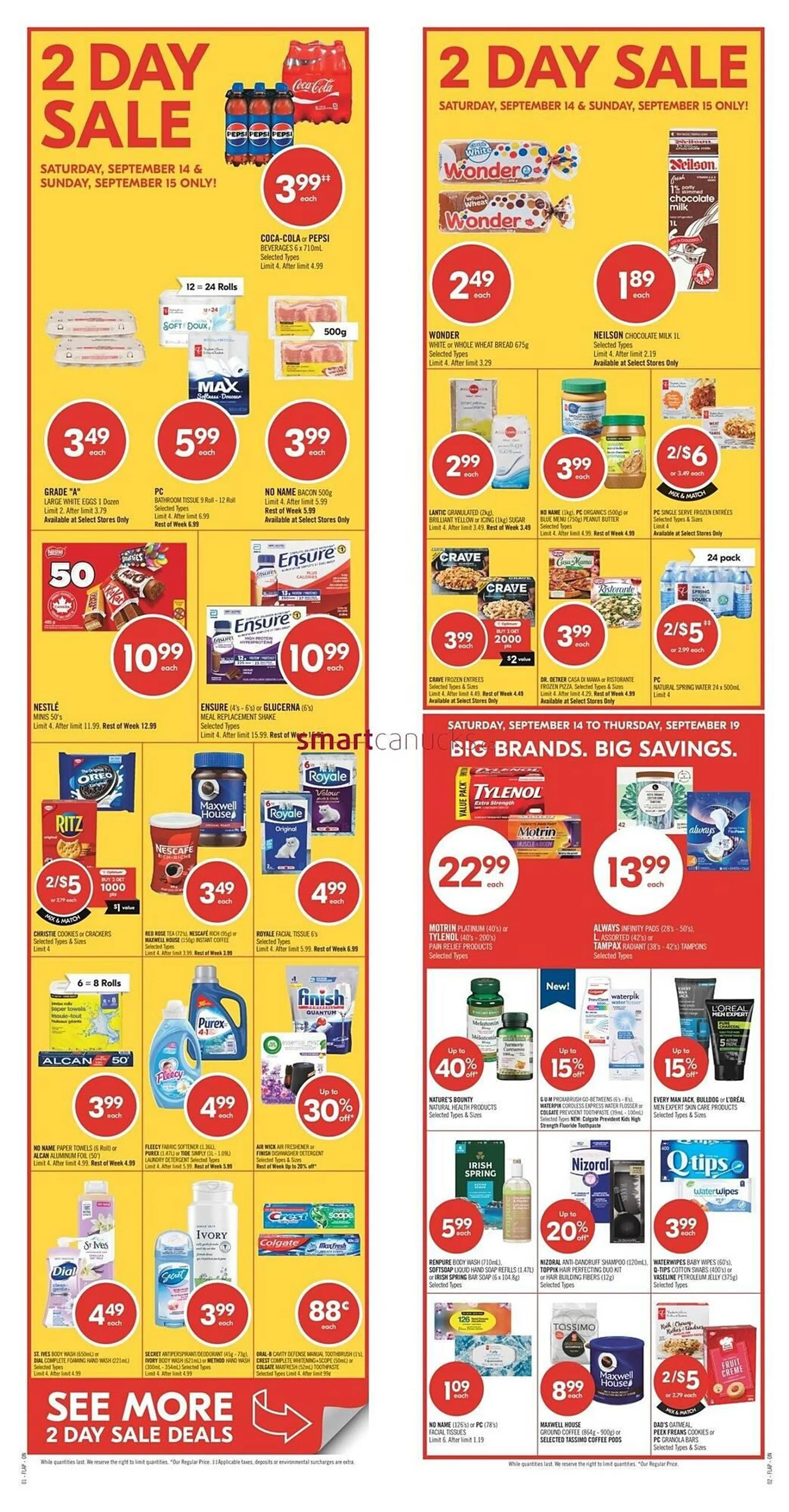 Shoppers Drug Mart flyer - 1