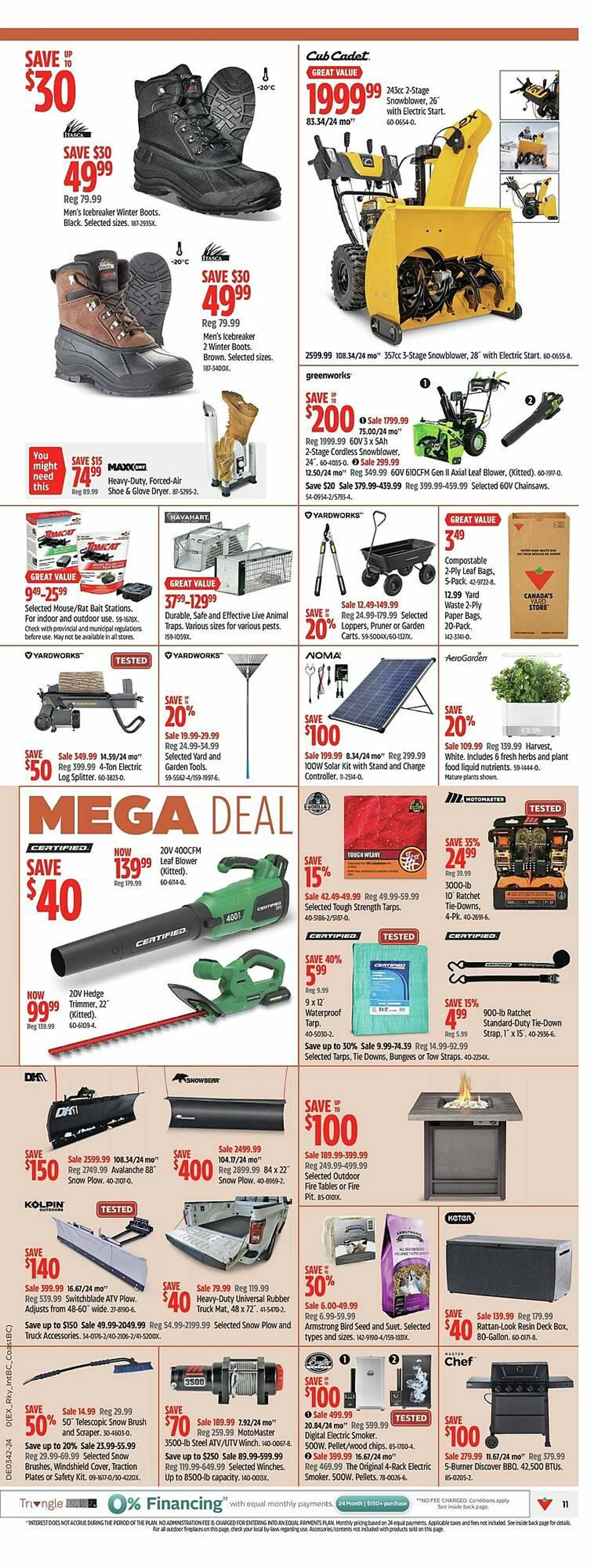 Canadian Tire flyer from October 10 to October 17 2024 - flyer page 16