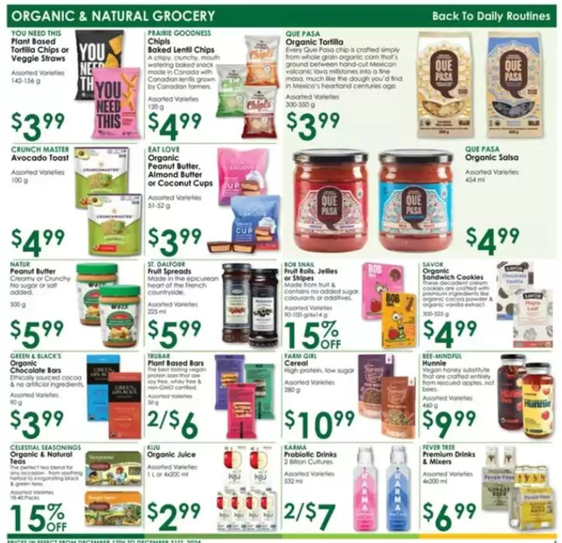 Current deals and offers from December 12 to December 31 2024 - flyer page 8