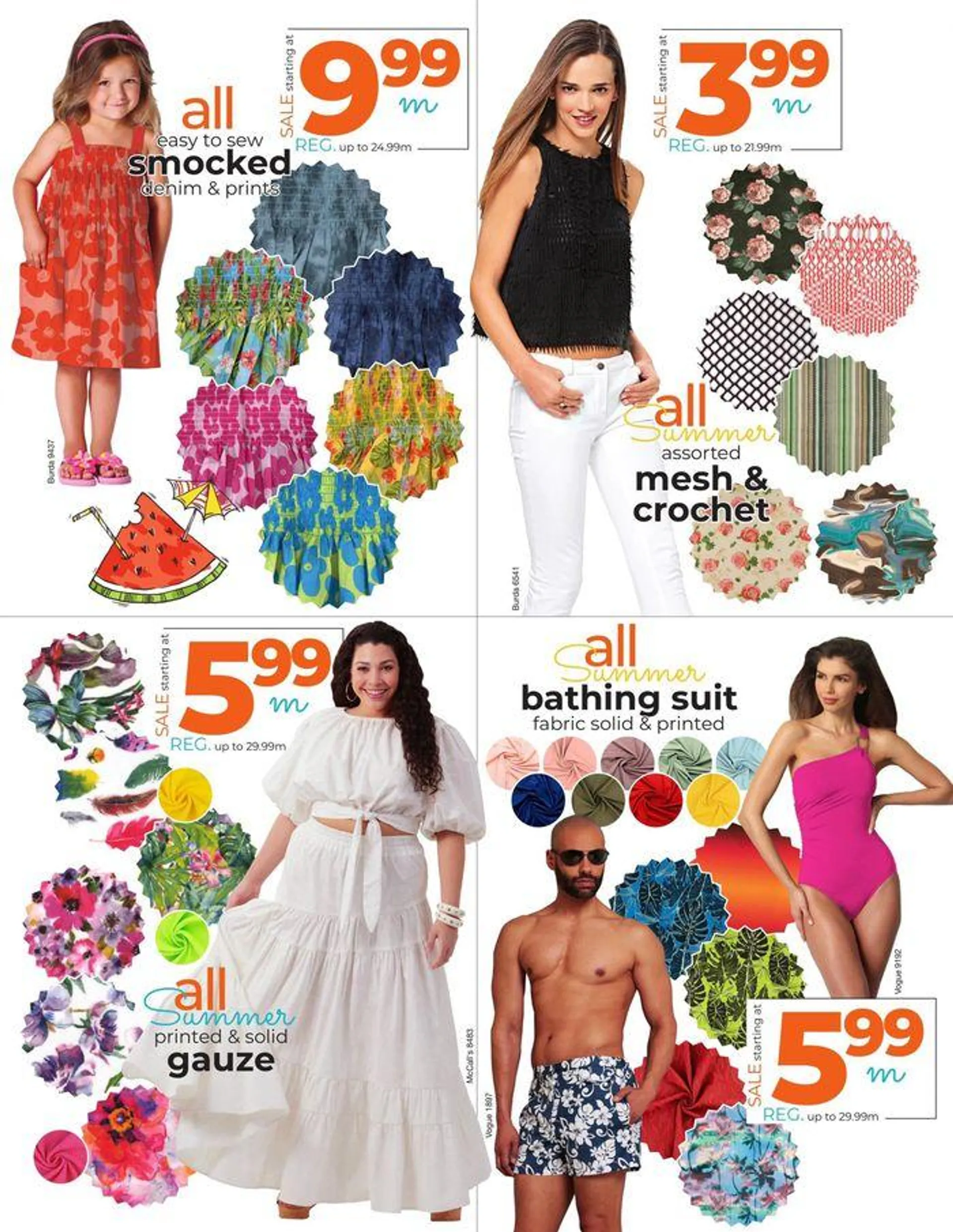 Summer Fashion Fabrics from May 23 to June 16 2024 - flyer page 5