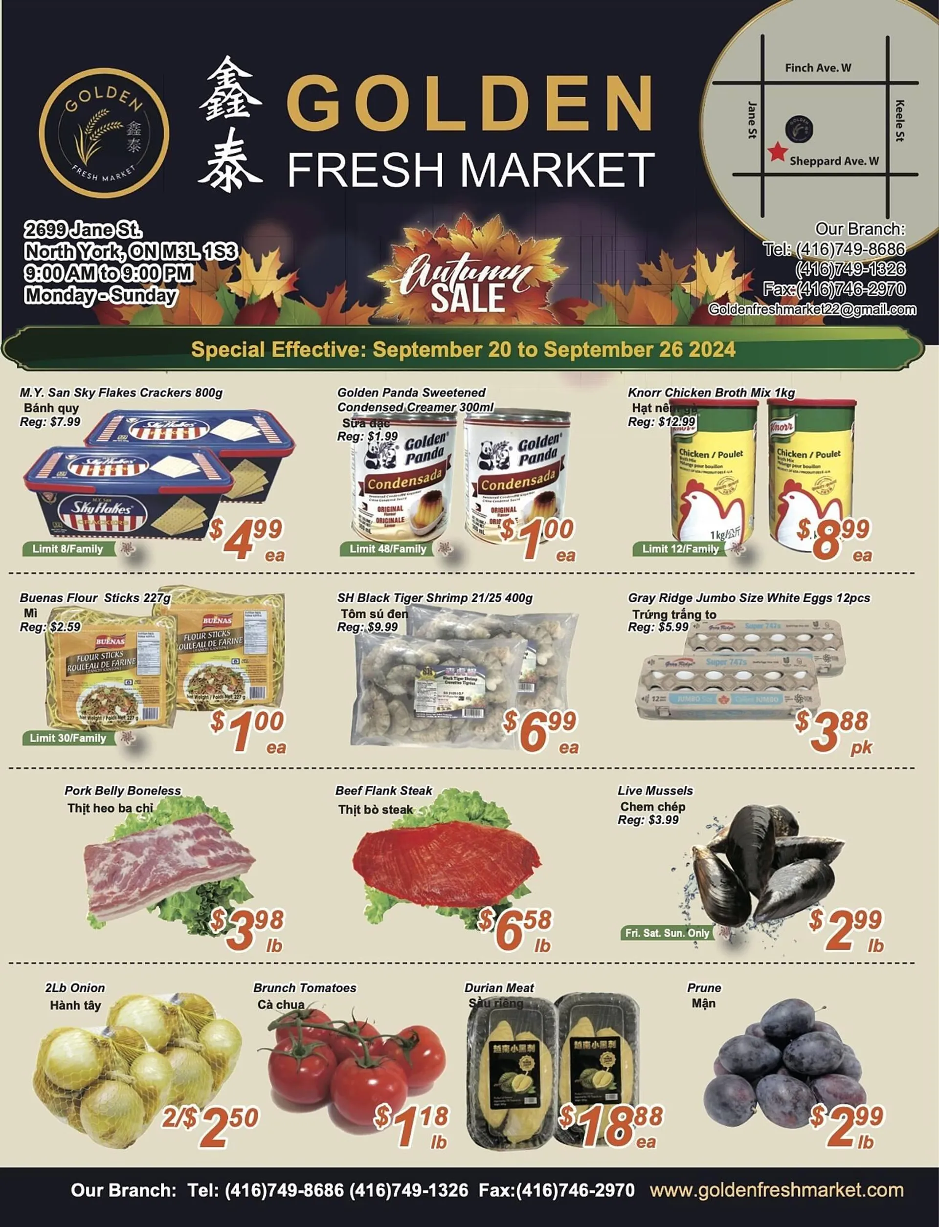 Golden Fresh Market flyer - 1