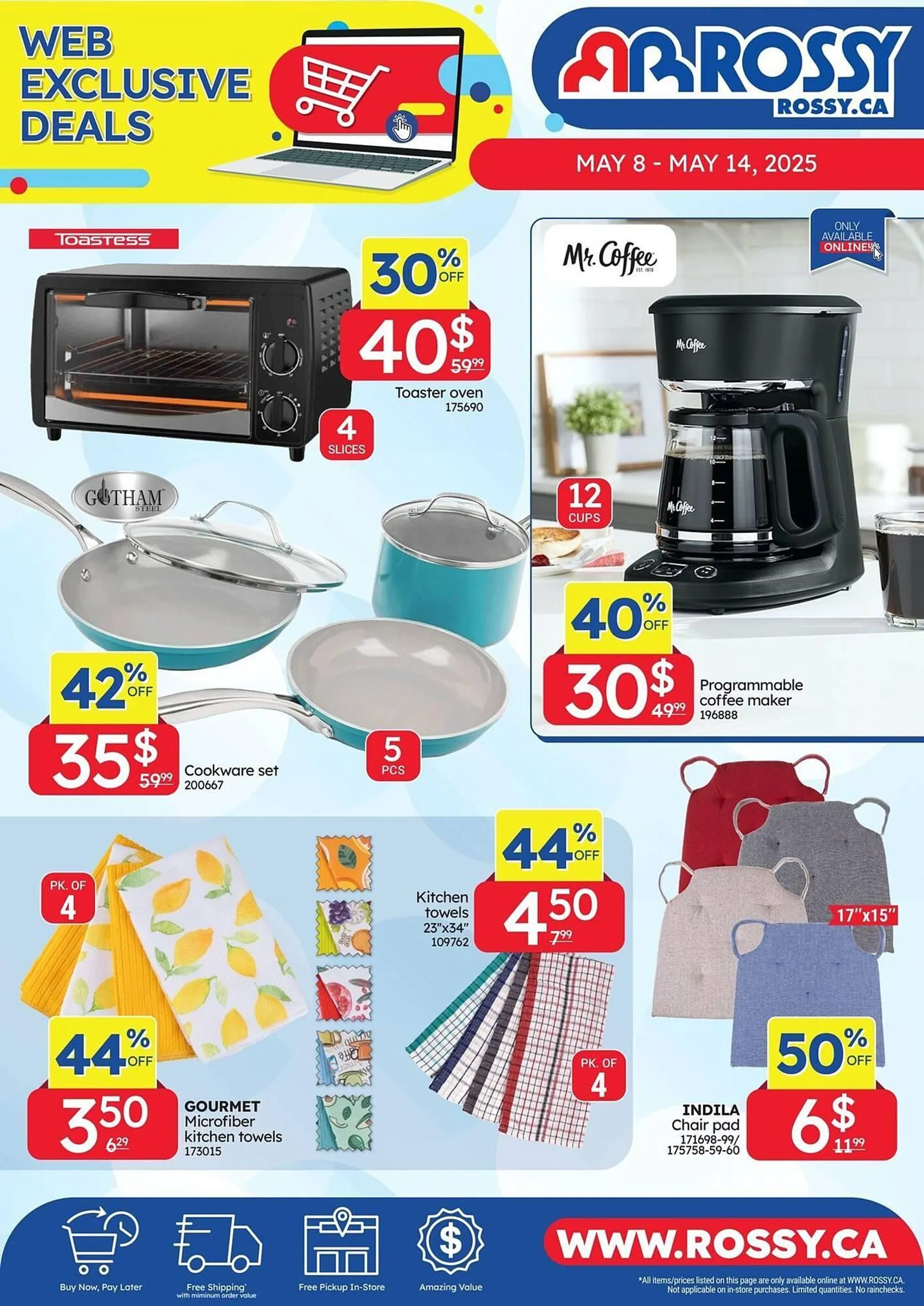 Rossy flyer from May 8 to May 15 2025 - flyer page 9