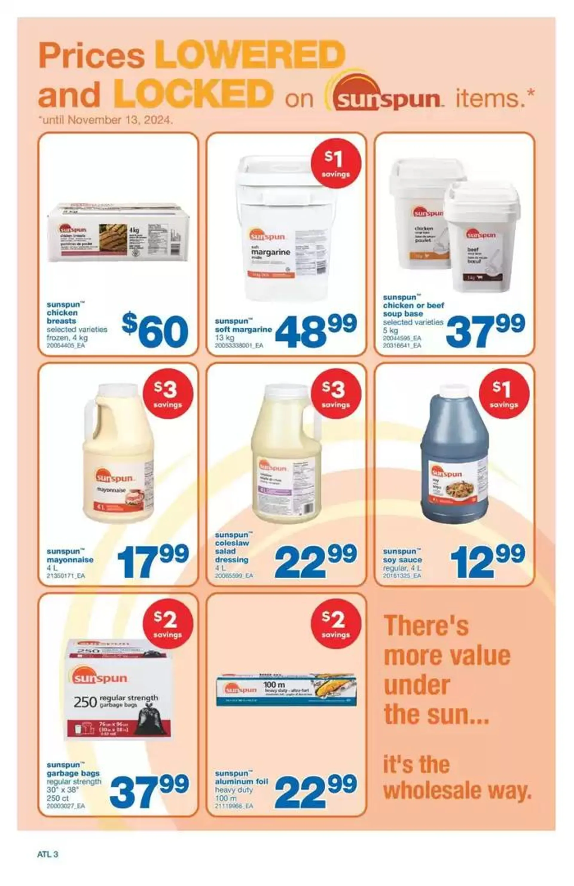 Wholesale Club Weekly ad from October 24 to November 13 2024 - flyer page 34