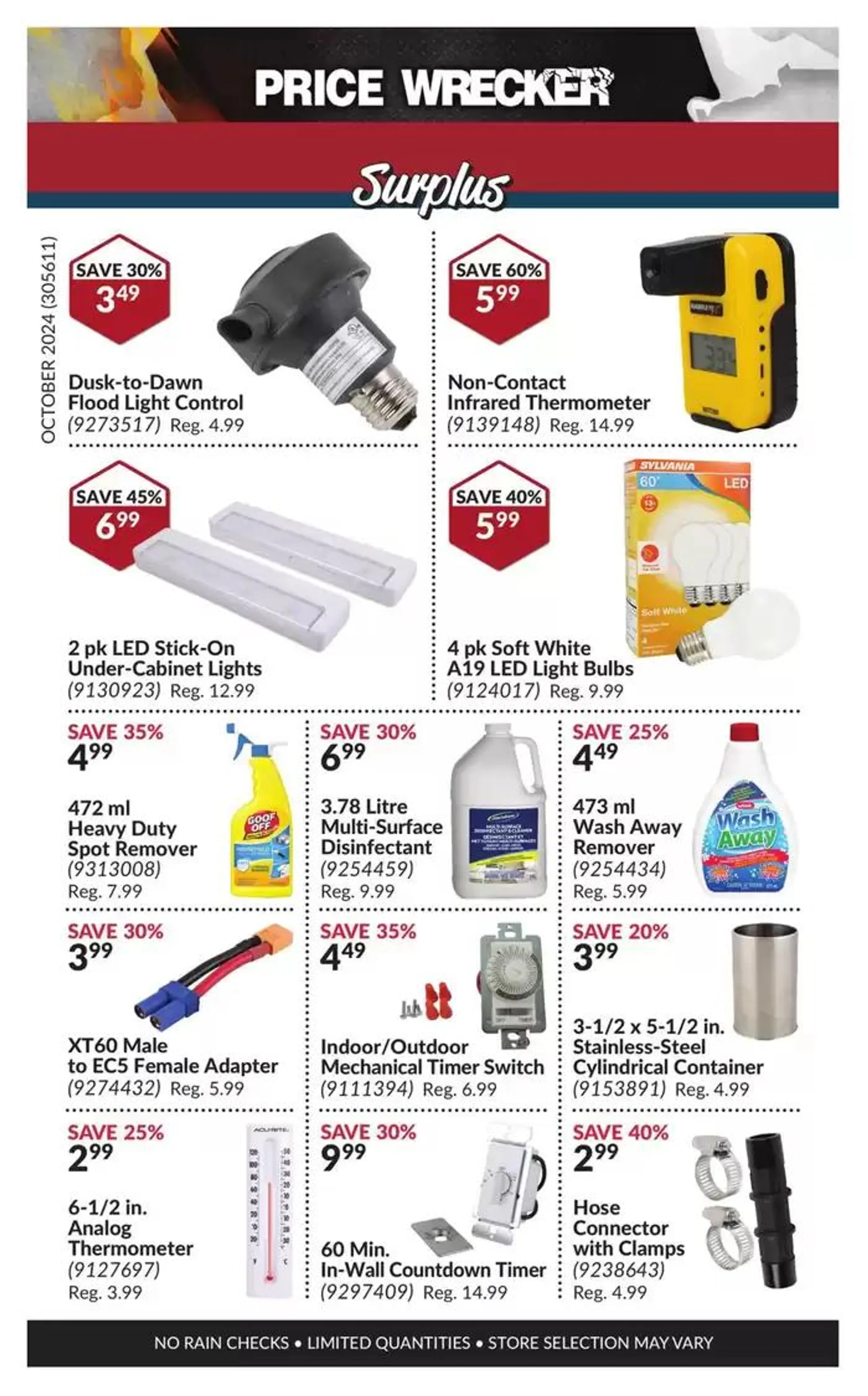 Exclusive bargains from November 1 to November 30 2024 - flyer page 9