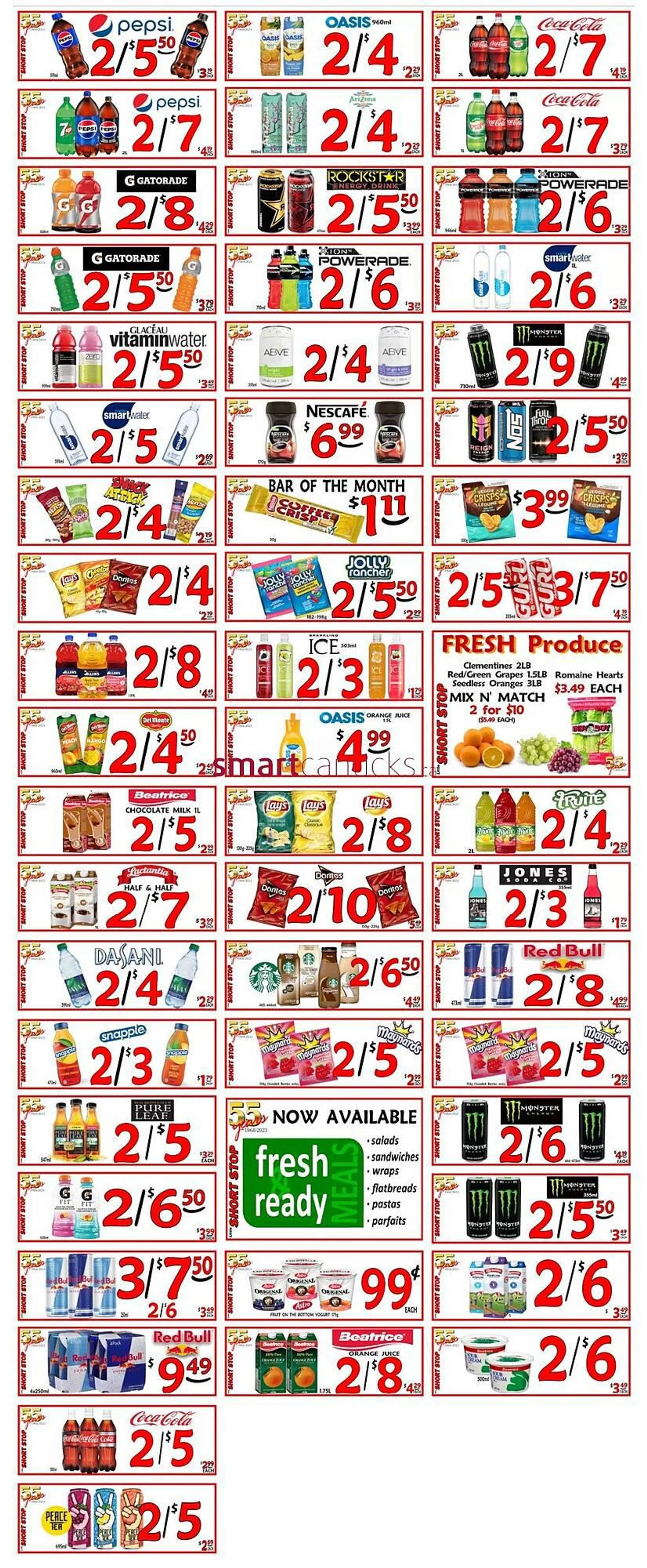 Little Short Stop Store flyer from January 22 to January 24 2024 - flyer page 1