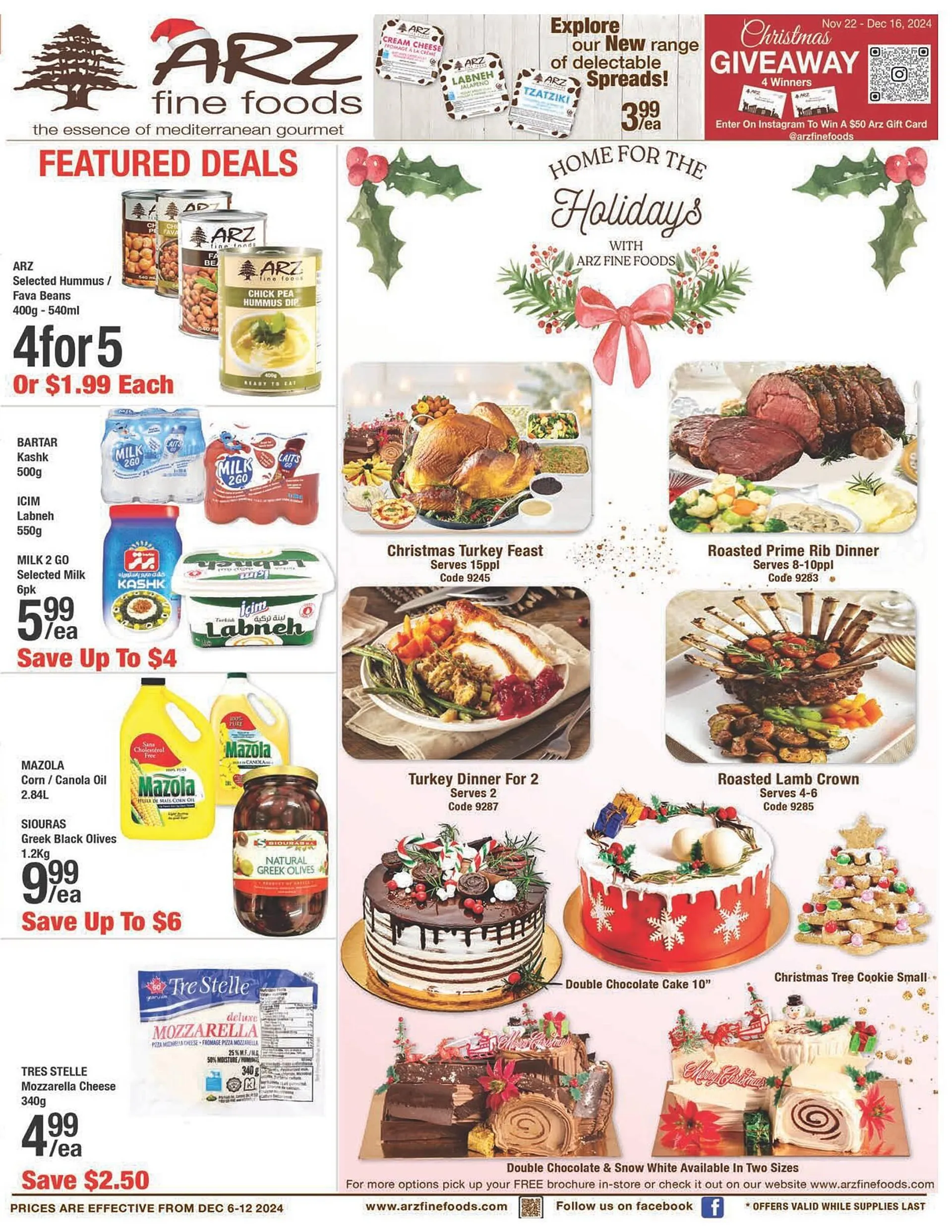 Arz Fine Foods flyer - 1