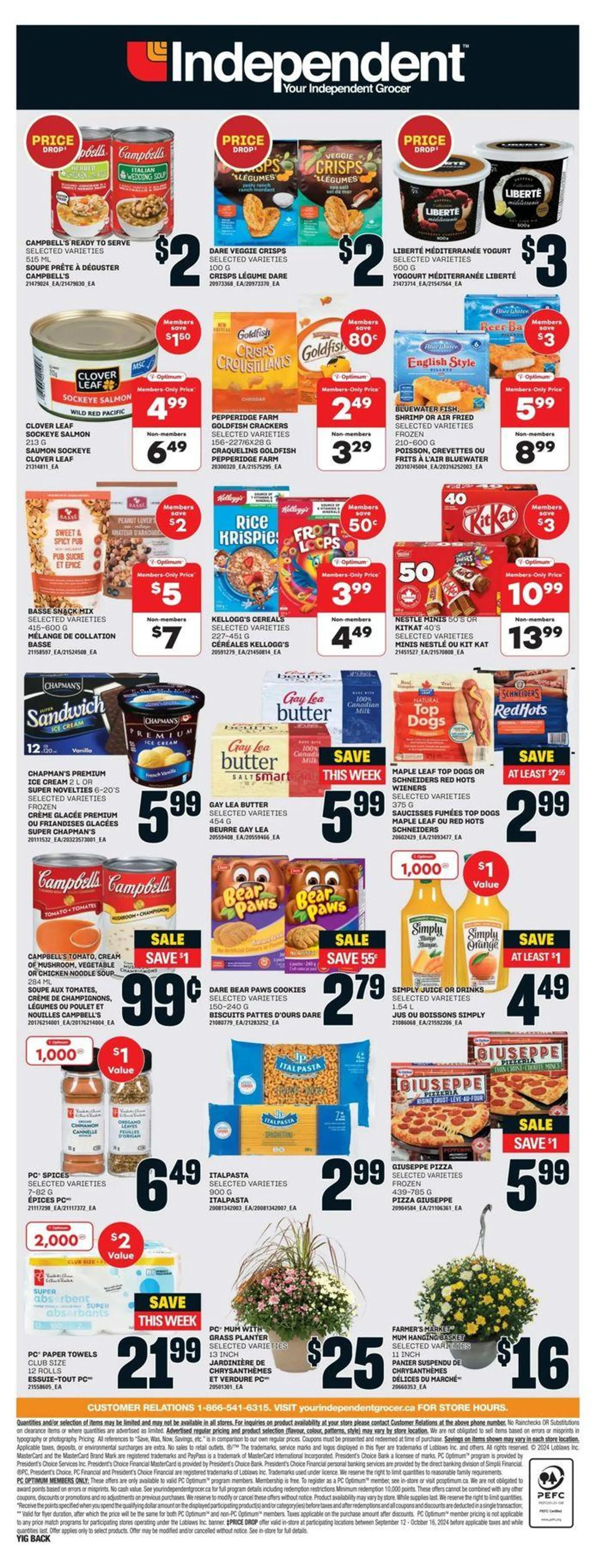 Top offers for all bargain hunters from September 12 to September 18 2024 - flyer page 12