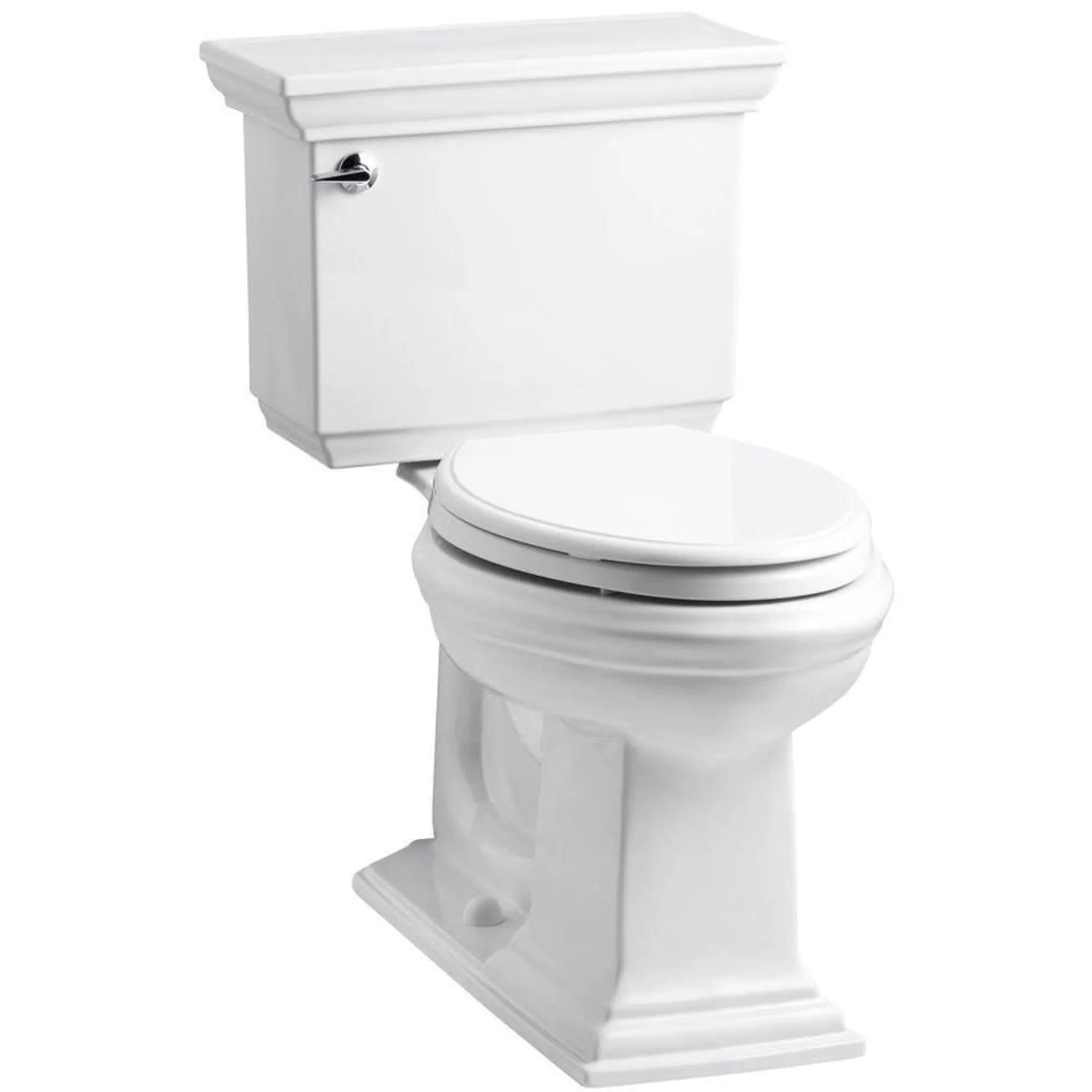 Memoirs Stately 2-Piece 6.0 LPF Single Flush Elongated Toilet in White