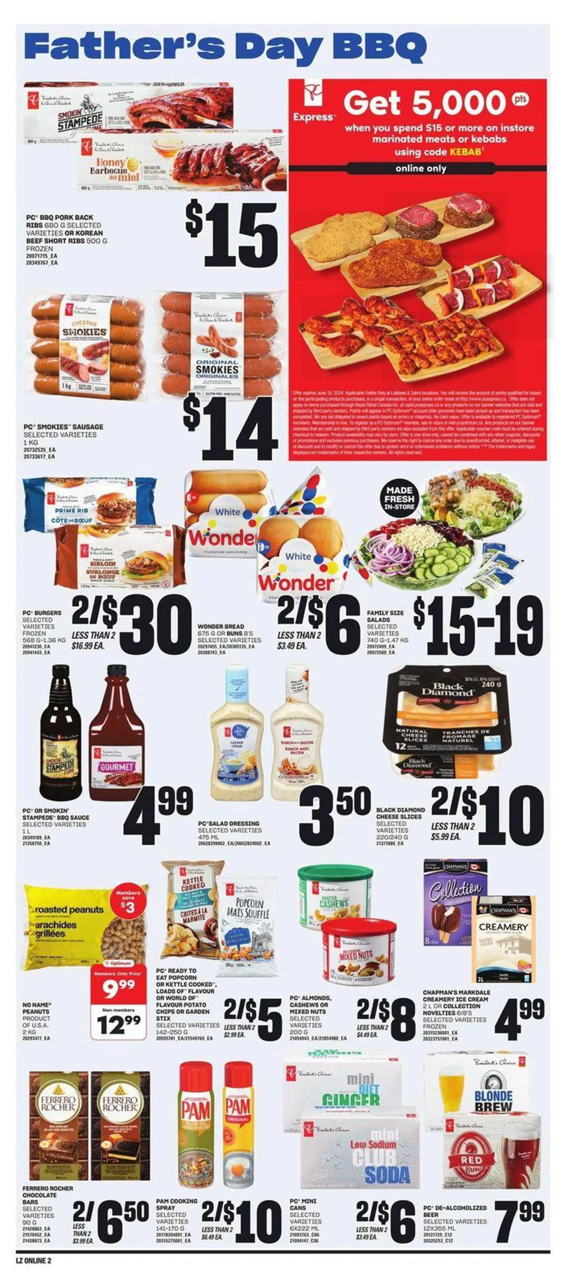 Zehrs Markets weeky flyer from June 13 to June 19 2024 - flyer page 15