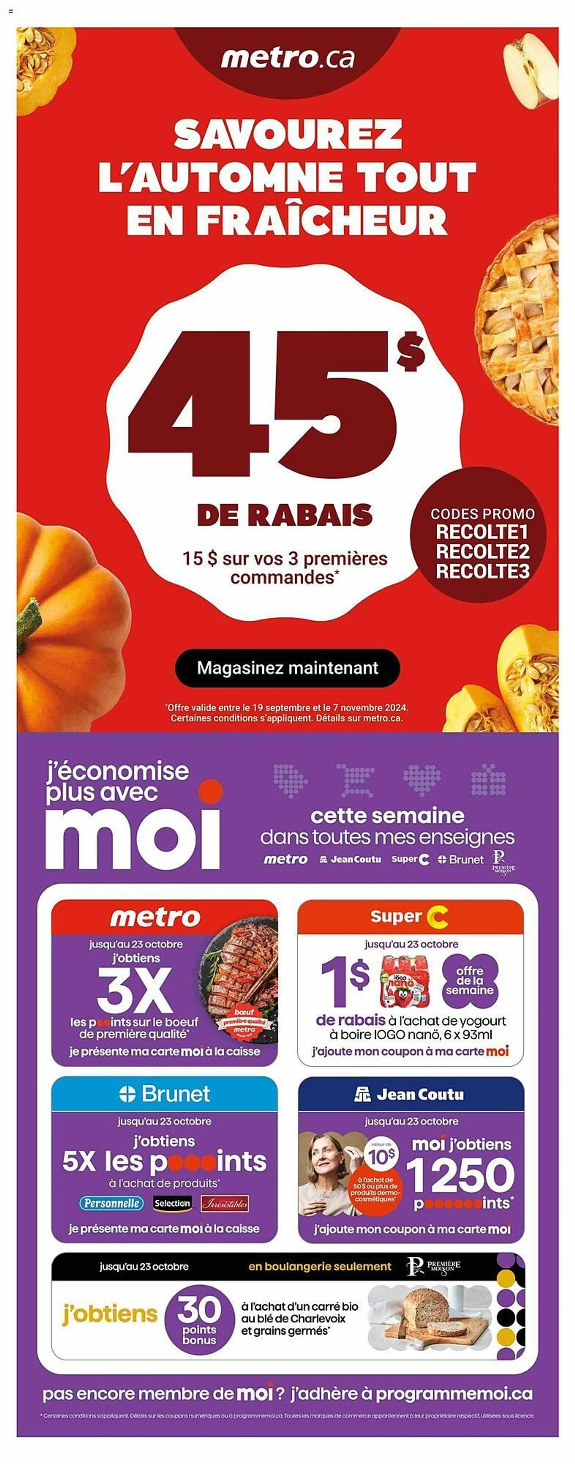 Metro flyer from October 17 to October 23 2024 - flyer page 6