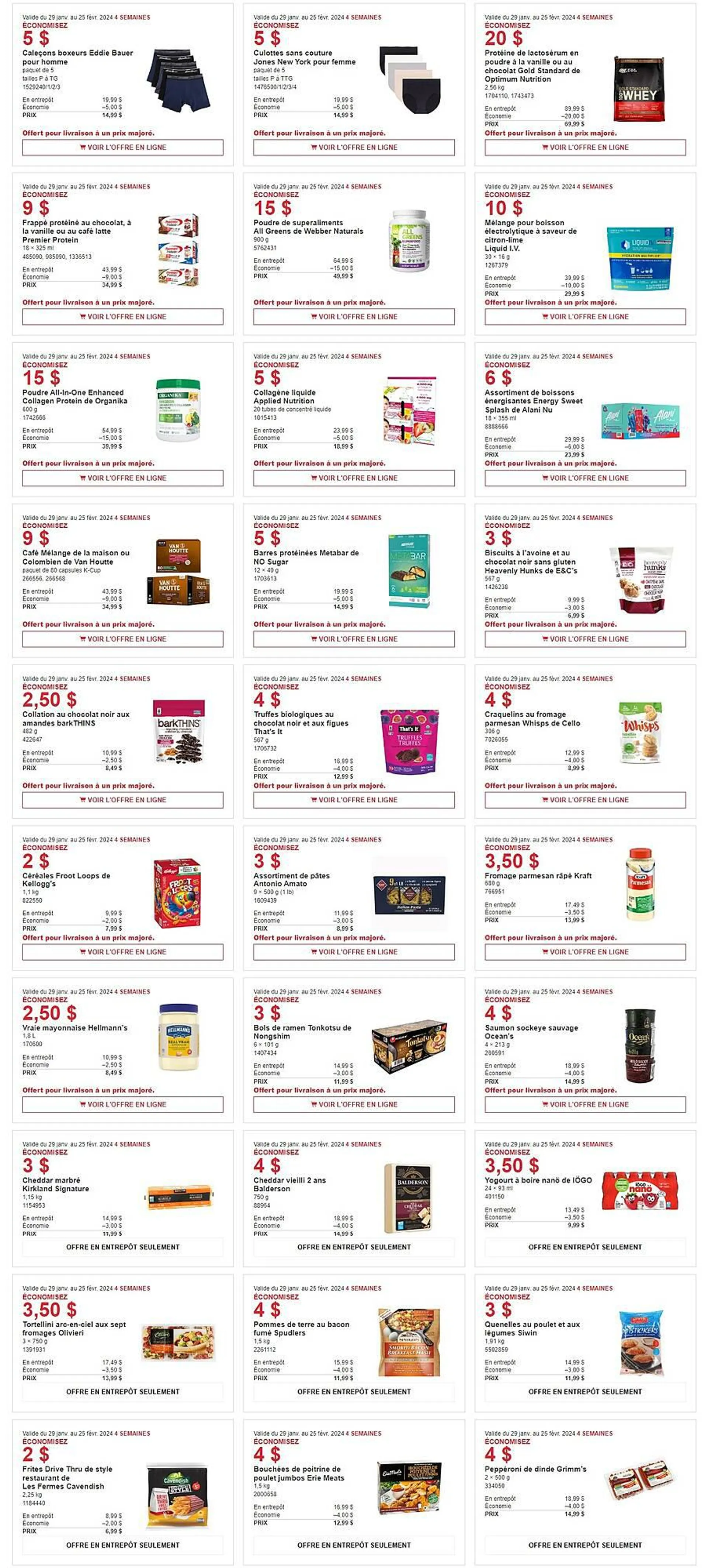 Costco flyer from January 29 to February 25 2024 - flyer page 2