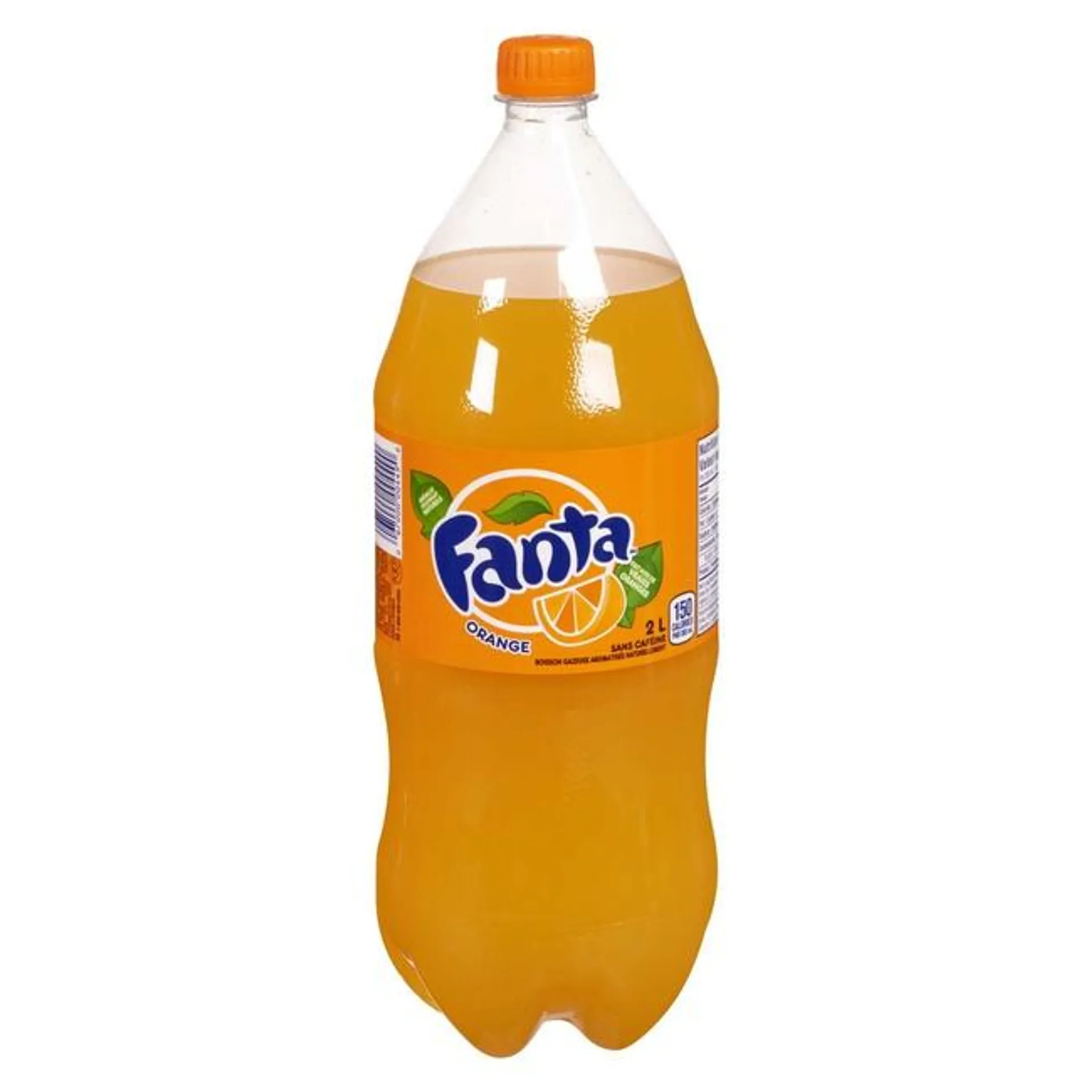 Fanta Naturally Flavoured Sparkling Beverage Orange 2 L