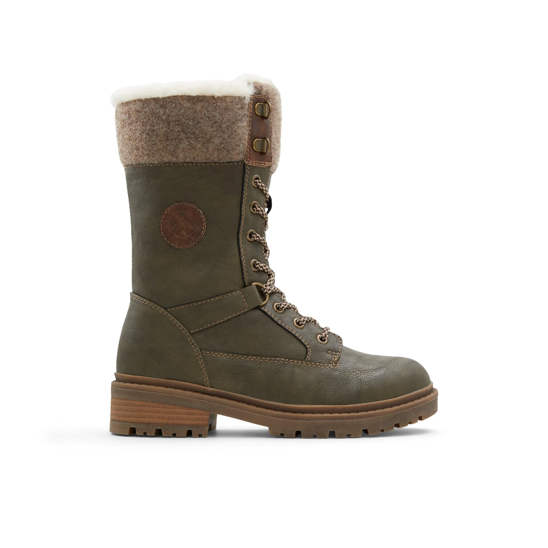 Mid-Calf Winter Boots - Lug Sole