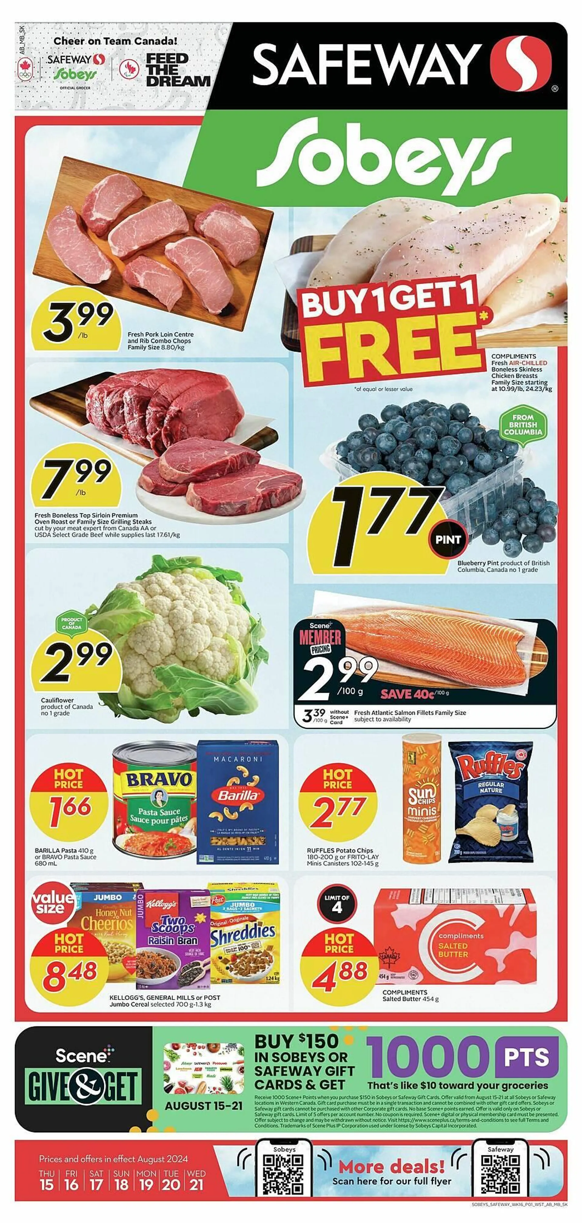 Safeway flyer - 1