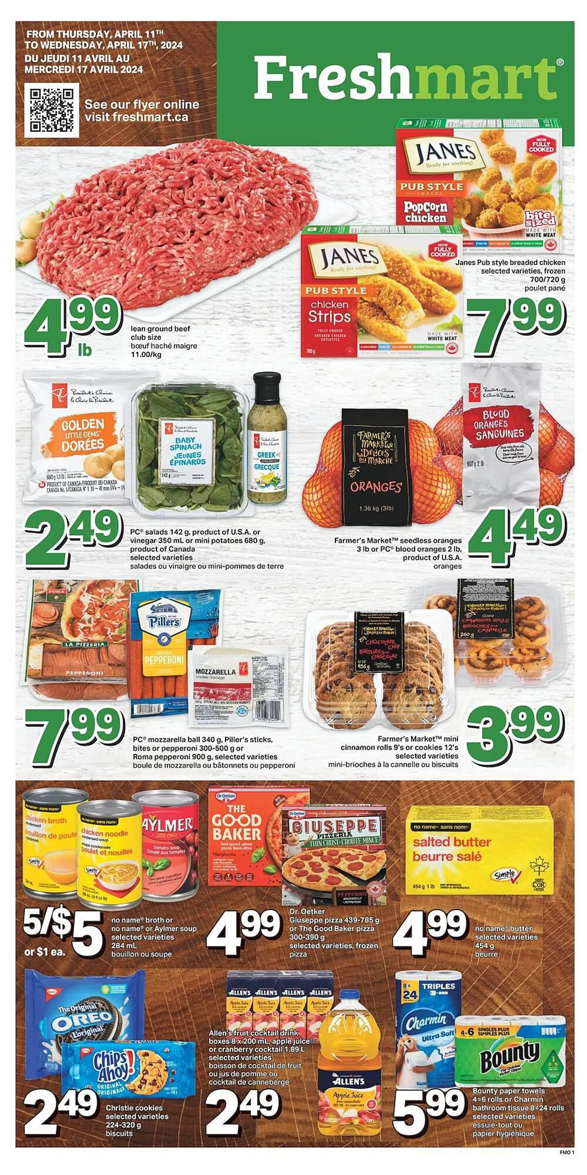 Freshmart flyer from April 11 to April 17 2024 - flyer page 2