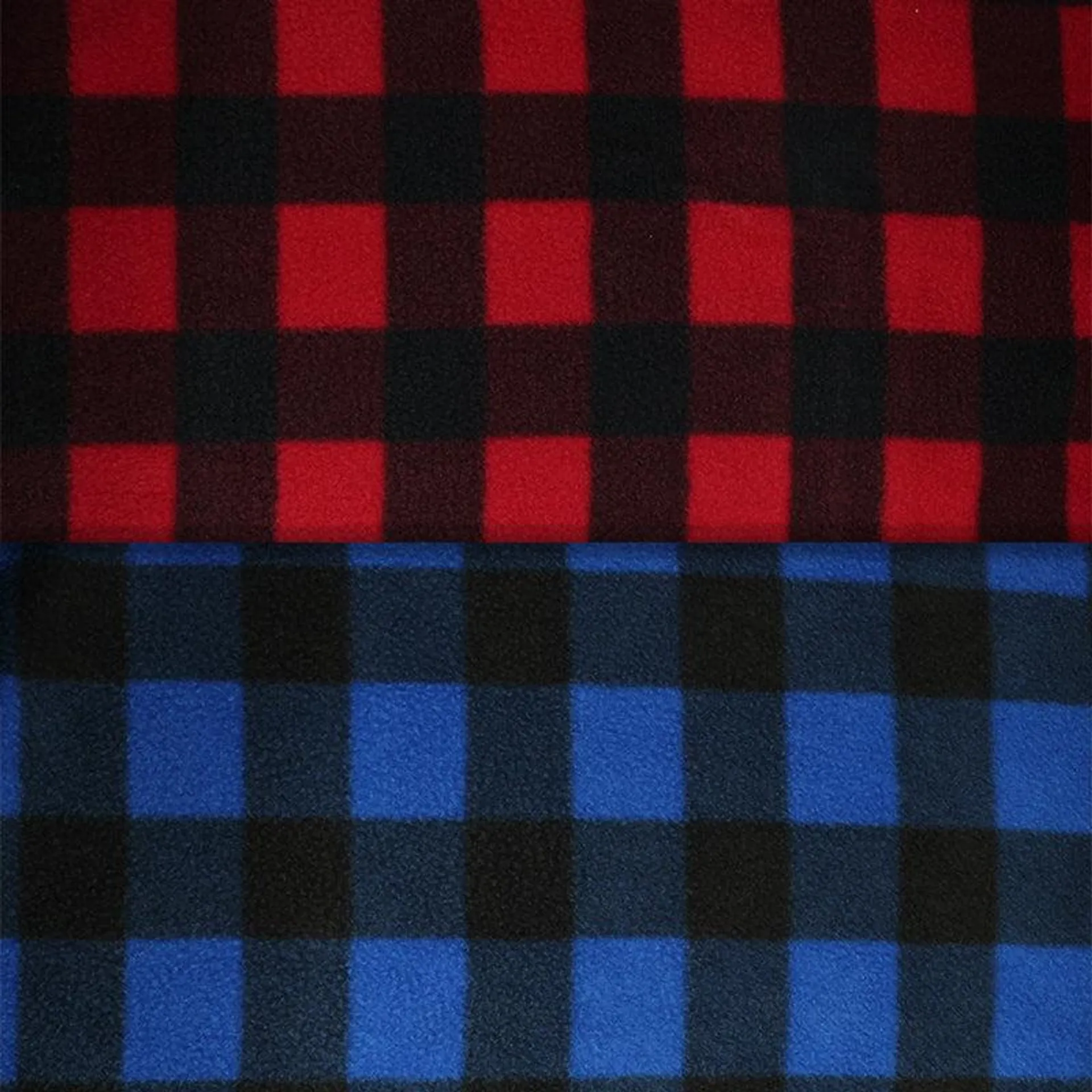 Buffalo Plaid Fleece - 58" - 100% Polyester Fleece