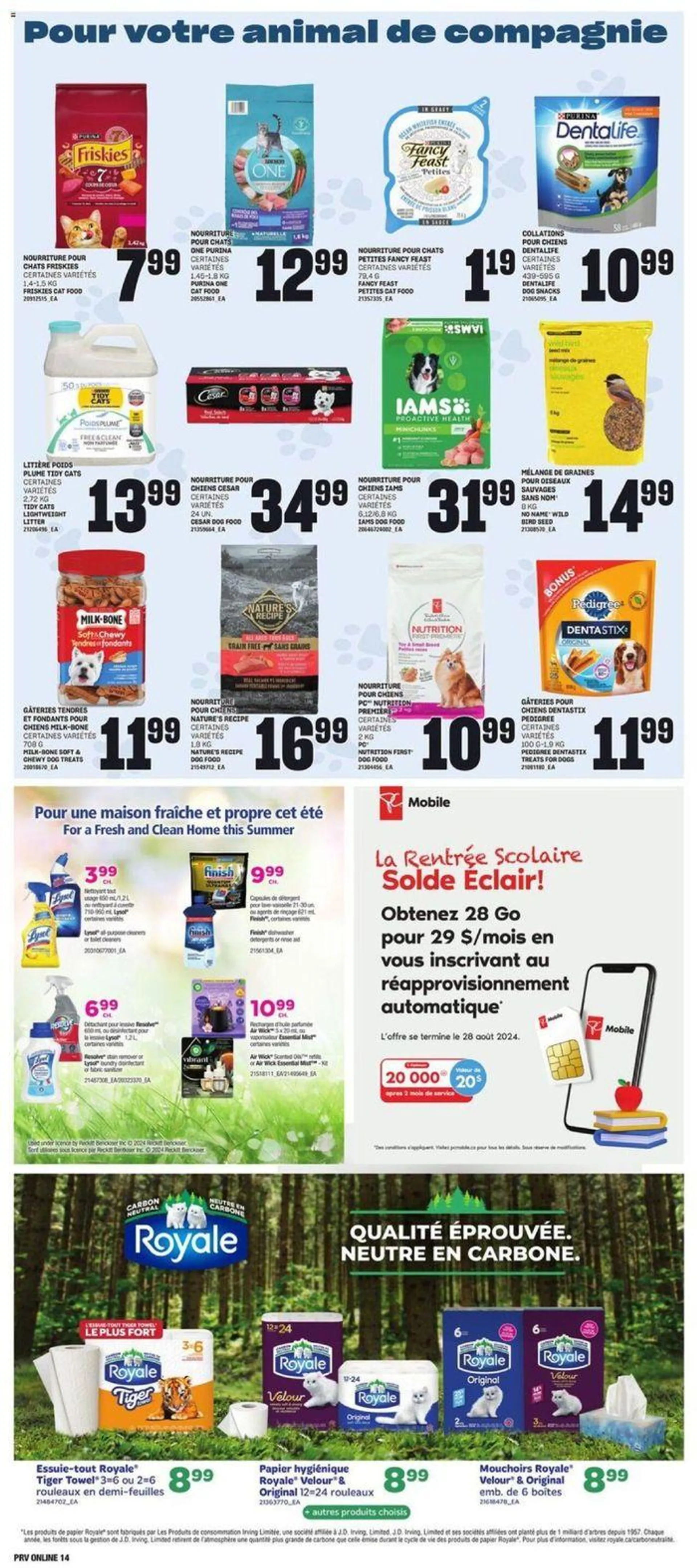 Provigo weekly flyer from August 22 to August 28 2024 - flyer page 5