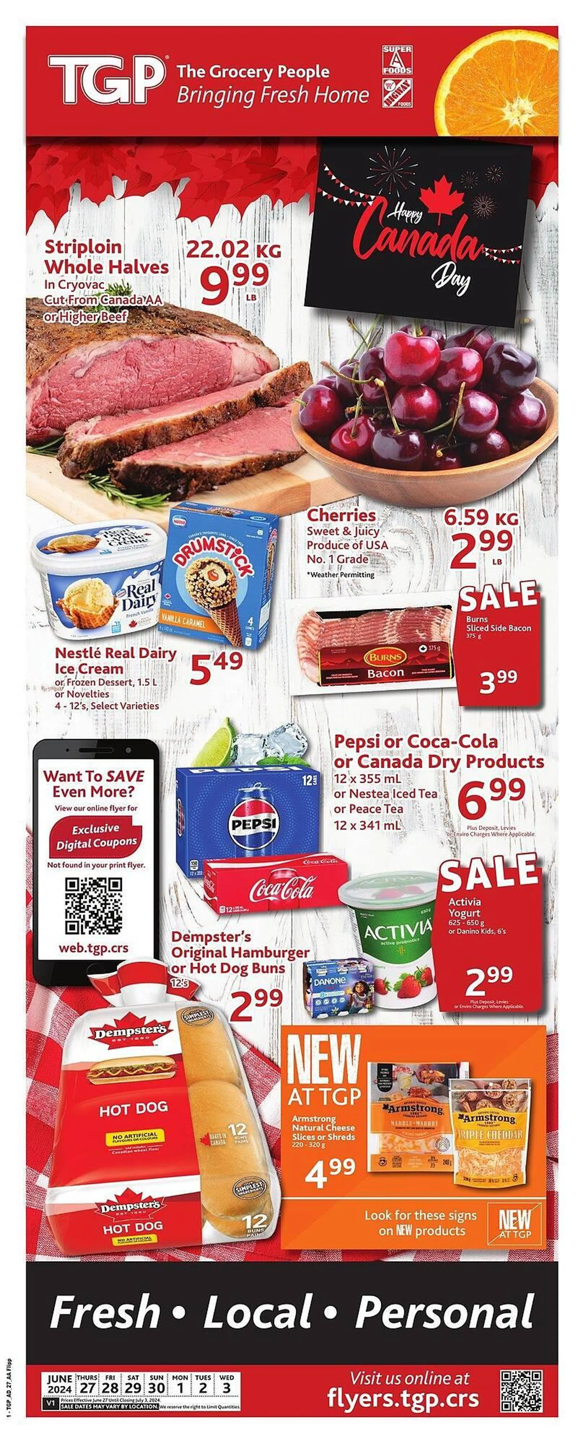 TGP The Grocery People flyer - 1