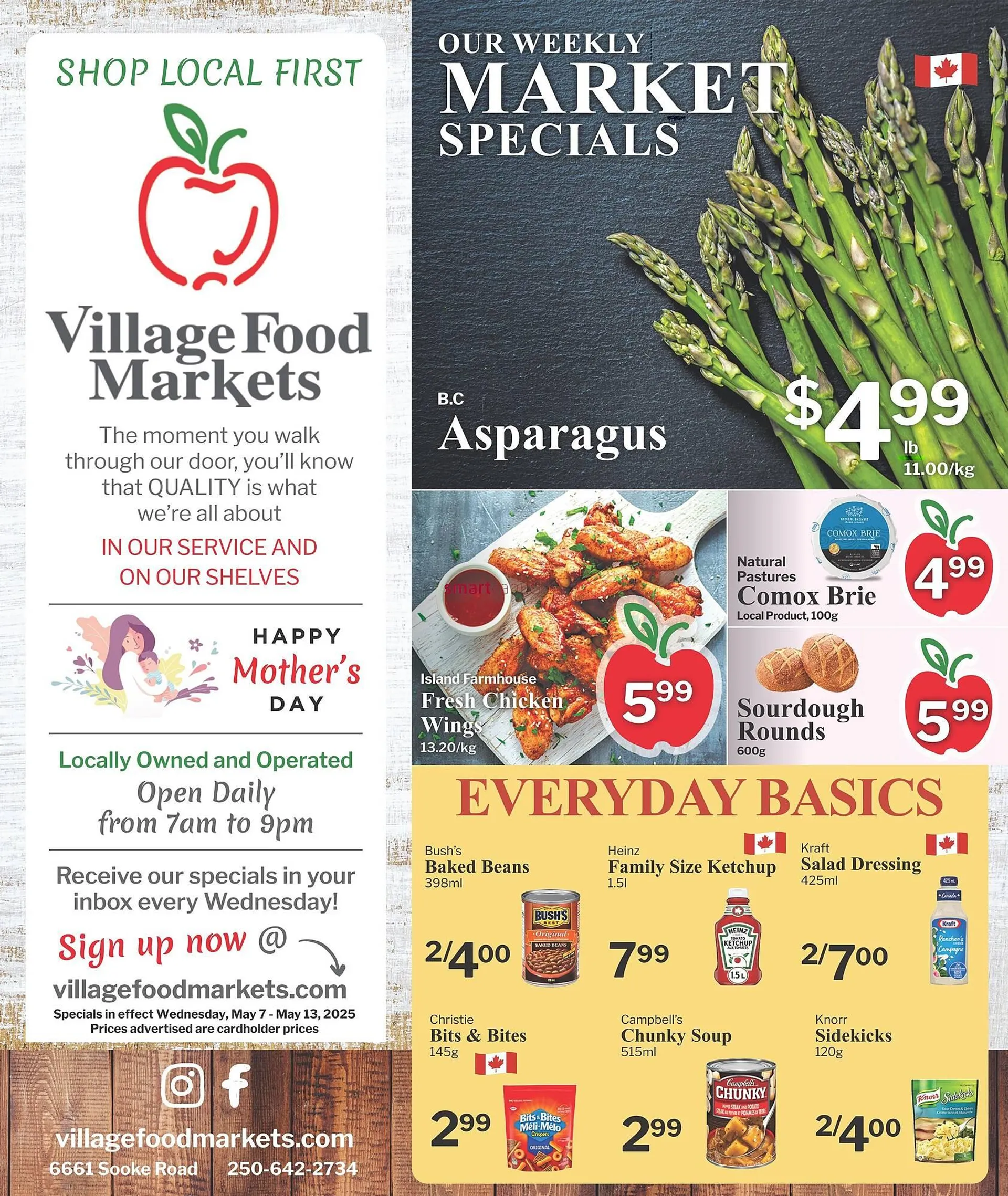 Village Food Markets flyer - 1