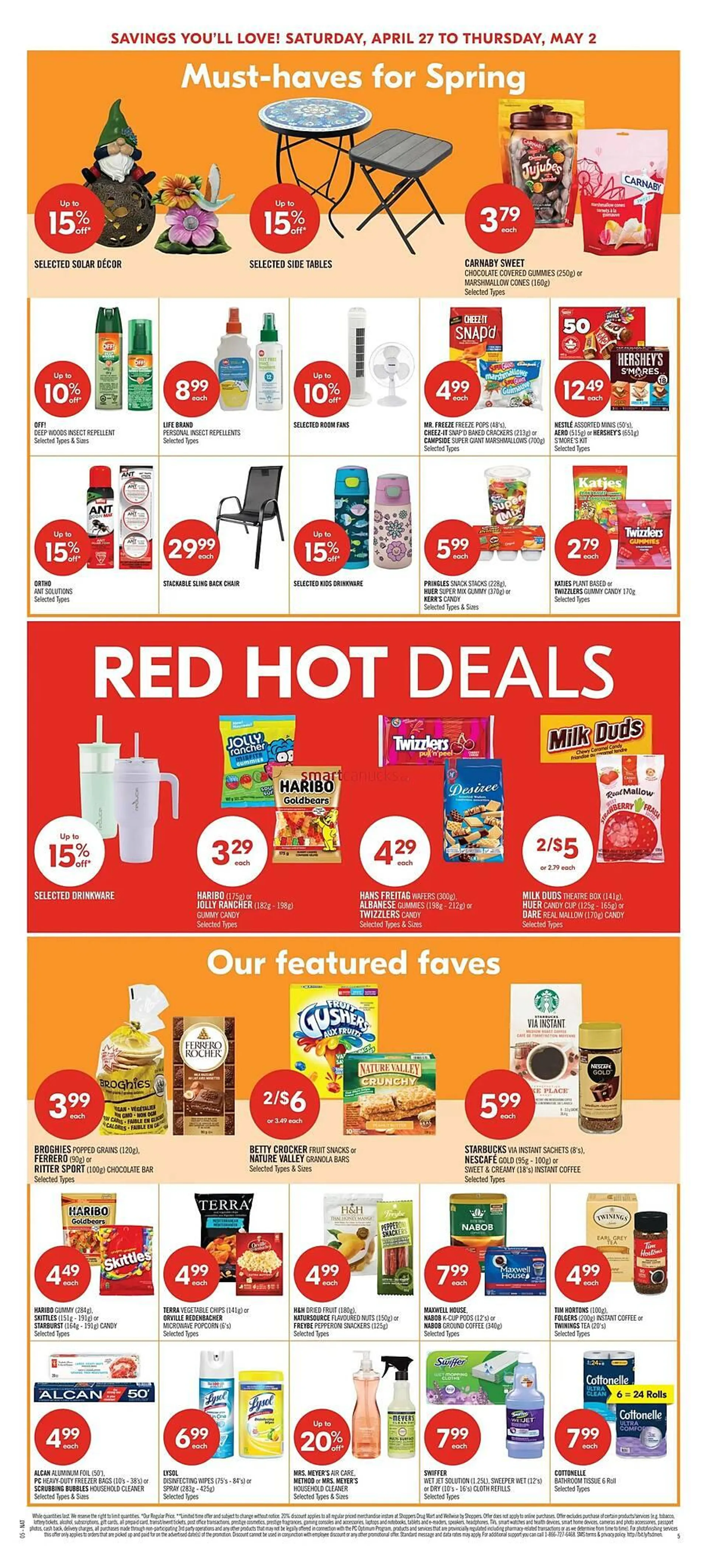 Shoppers Drug Mart flyer from April 25 to May 1 2024 - flyer page 4