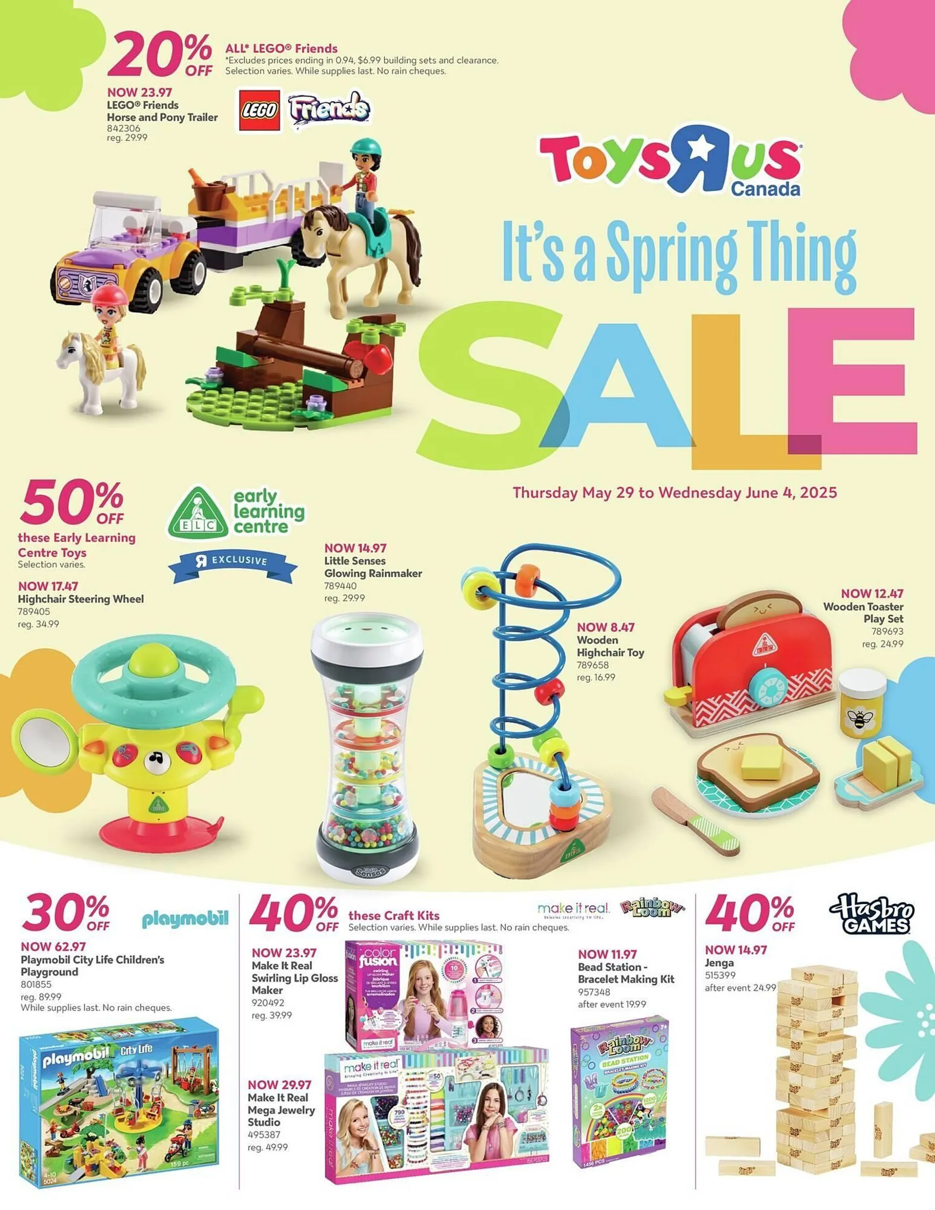Toys R us flyer from May 29 to June 5 2025 - flyer page 1