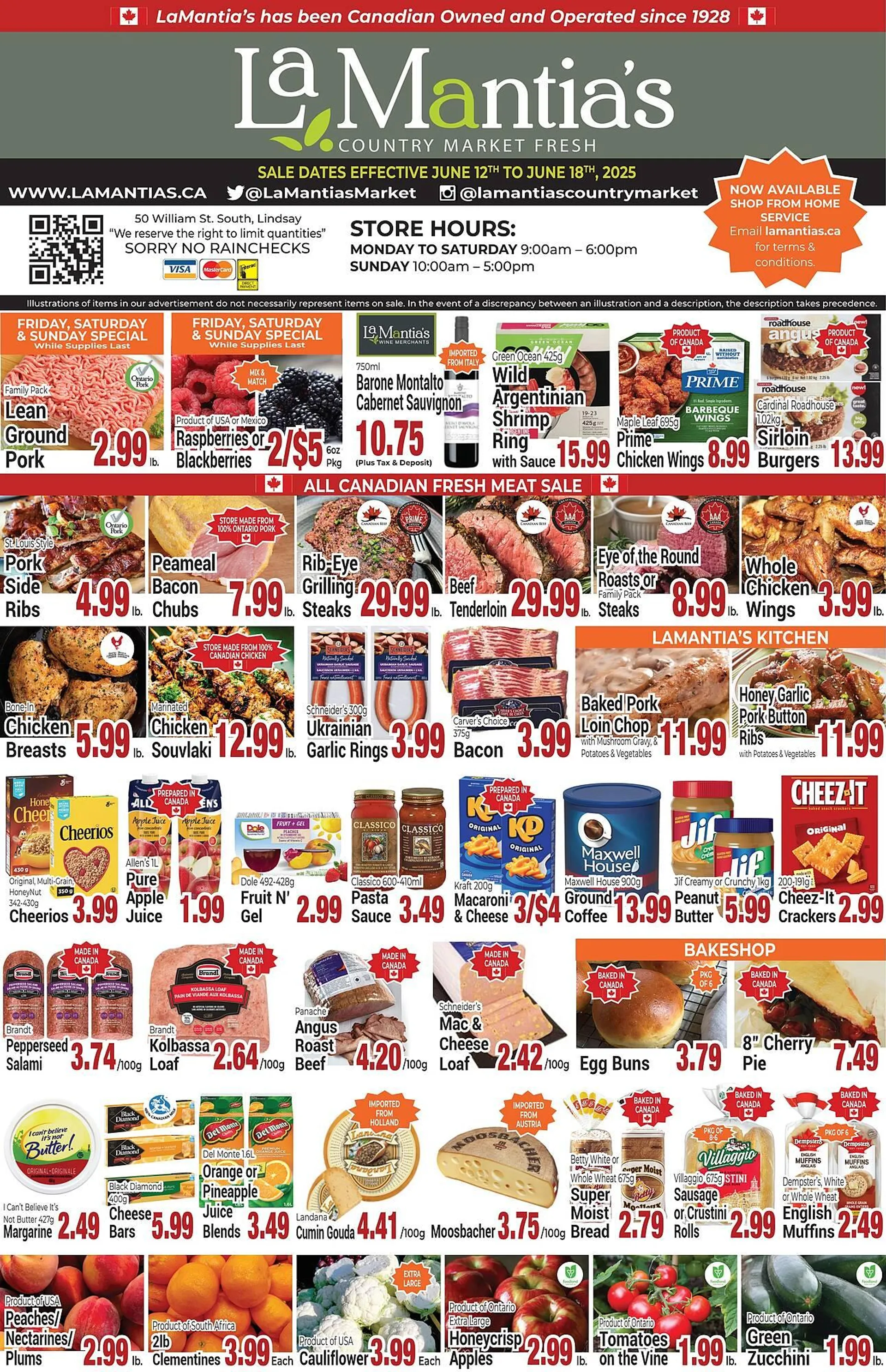Lamantia's flyer from June 12 to June 18 2025 - flyer page 1