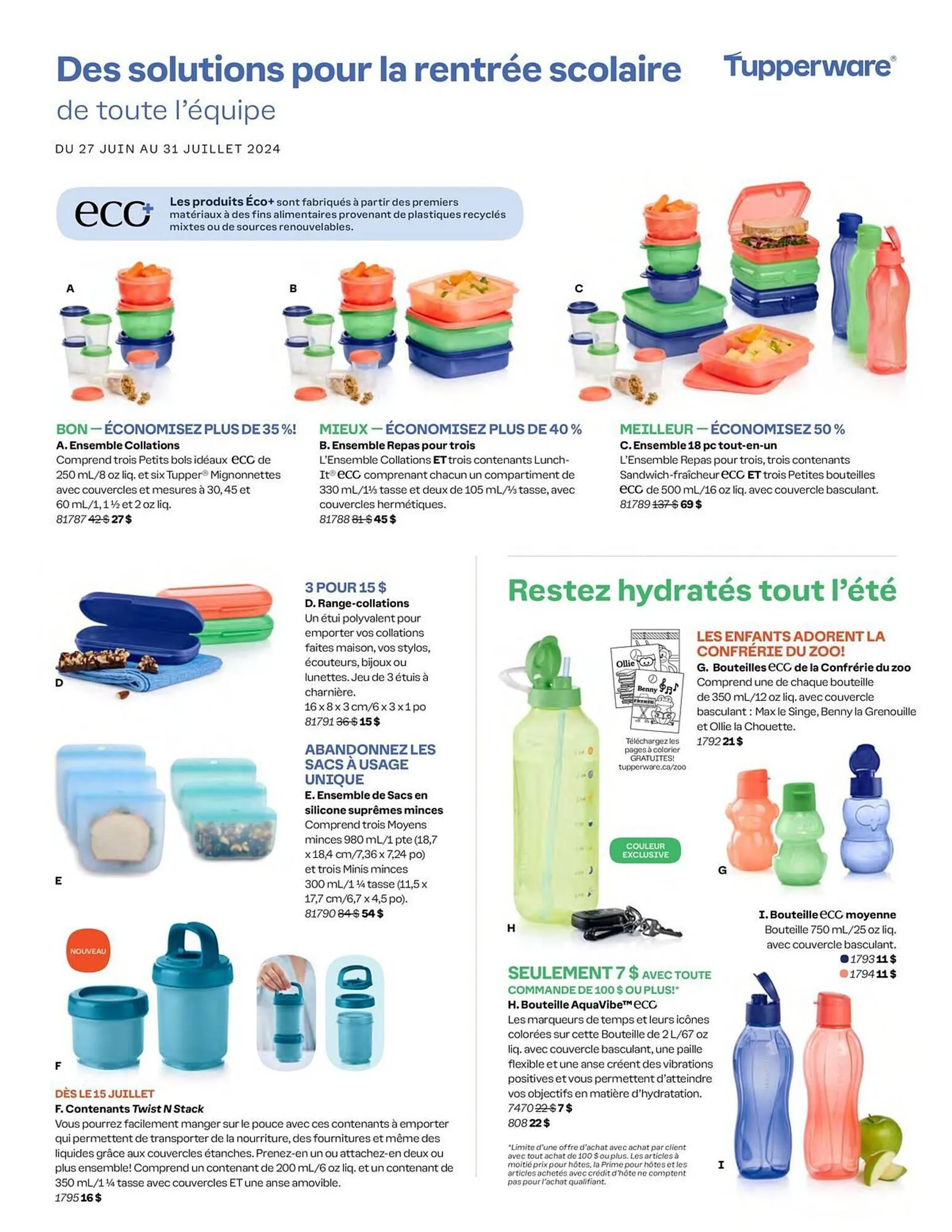 Tupperware flyer - 1