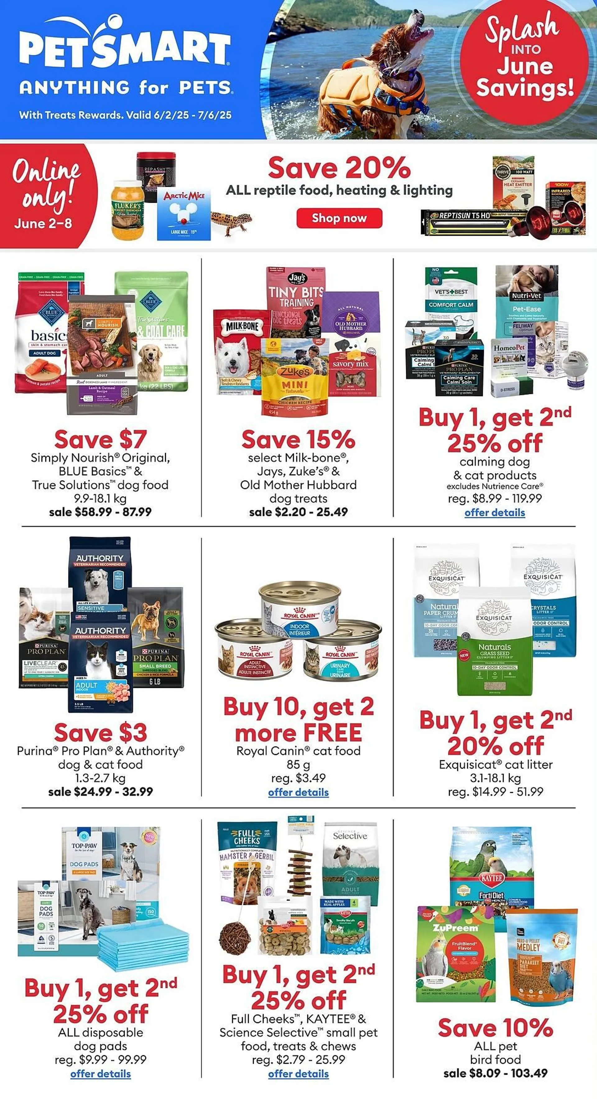 Petsmart flyer from June 2 to July 2 2025 - flyer page 1