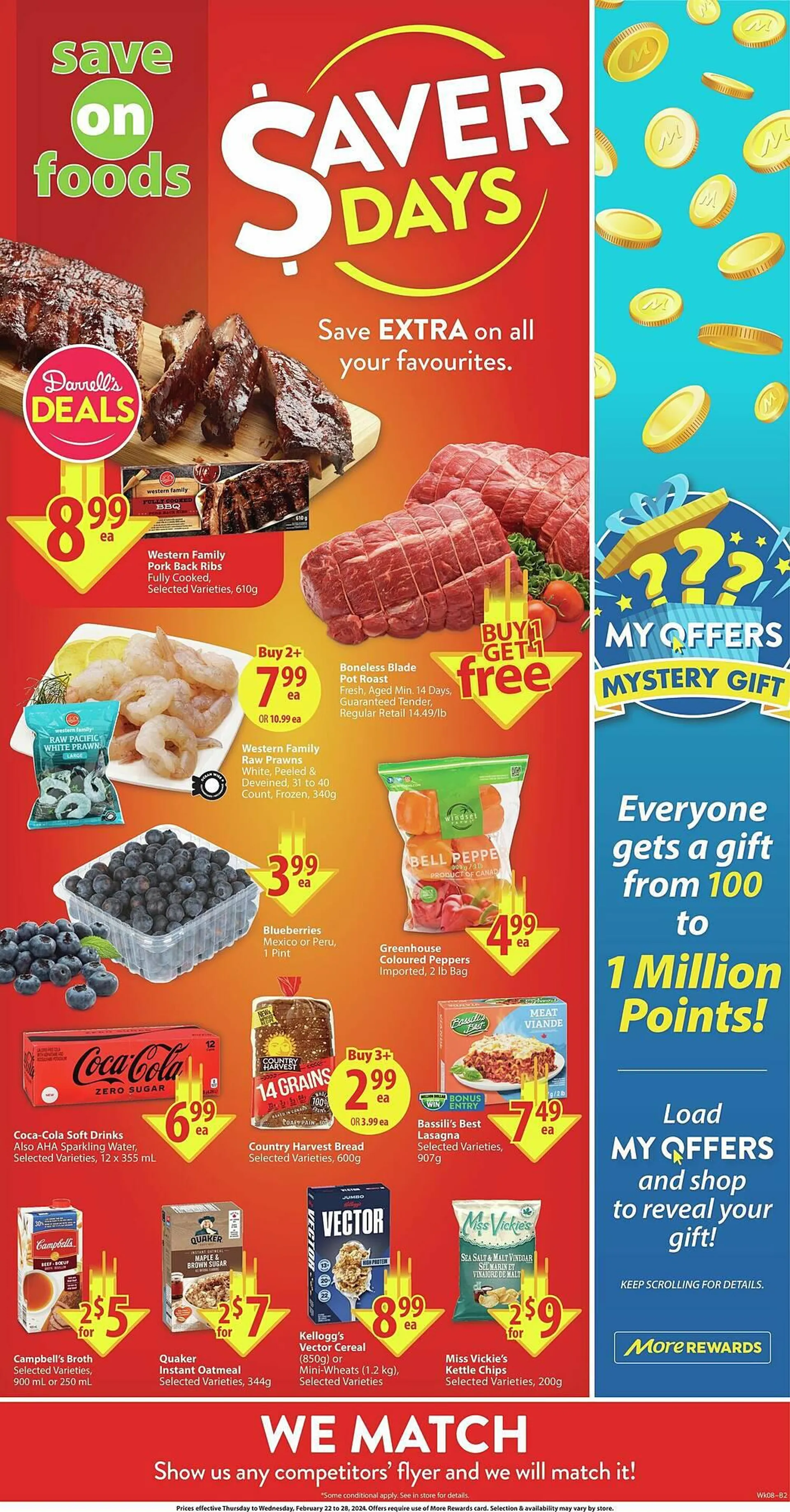 Save on Foods flyer from February 22 to February 29 2024 - flyer page 