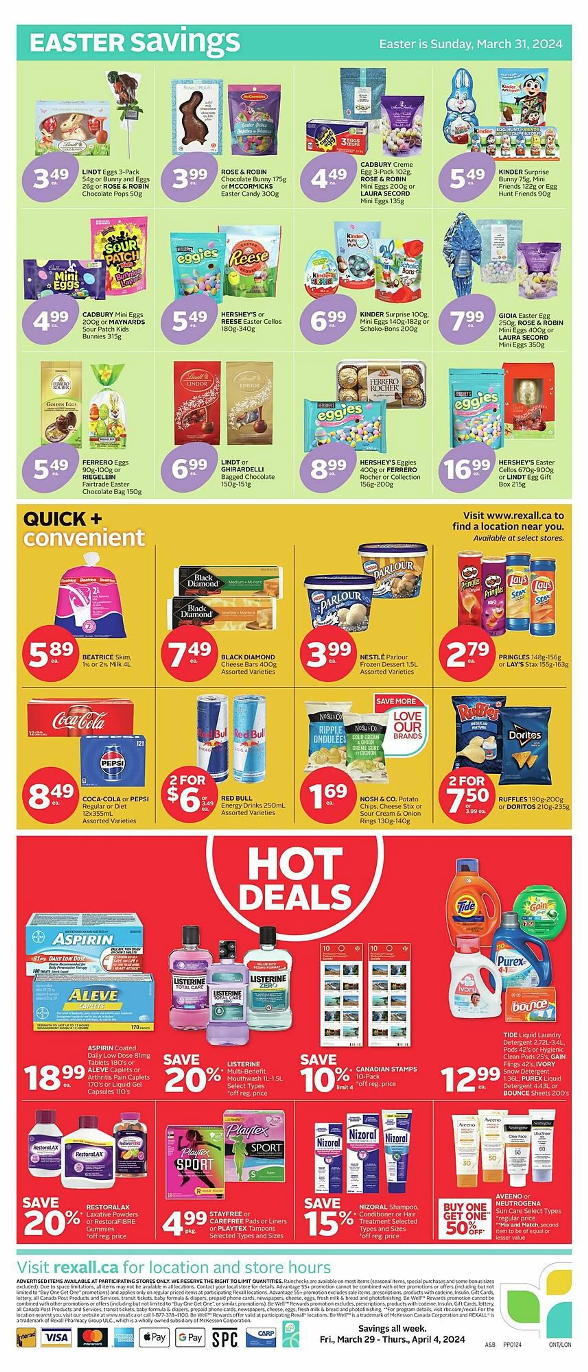 Rexall flyer from March 28 to April 2 2024 - flyer page 2