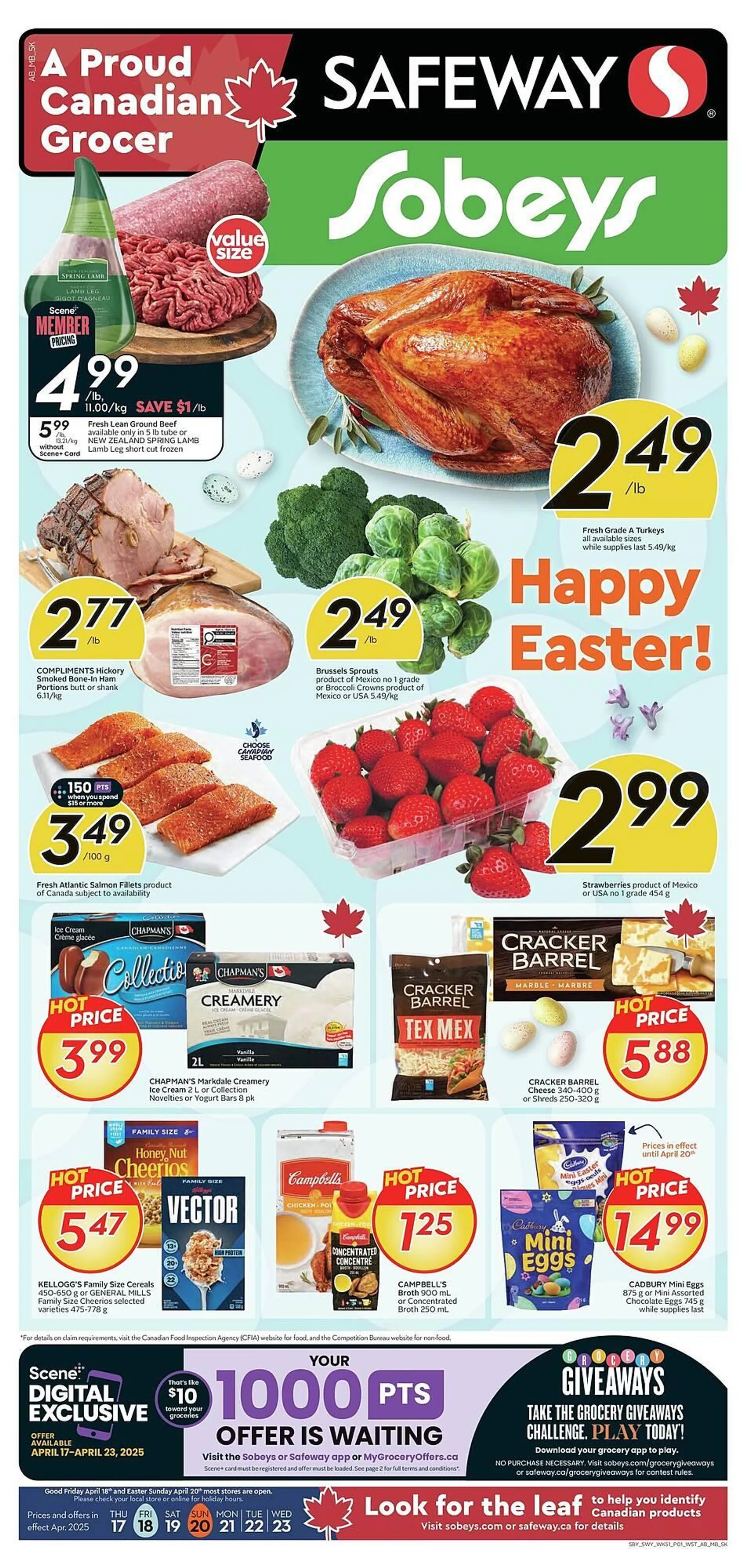 Safeway flyer - 1