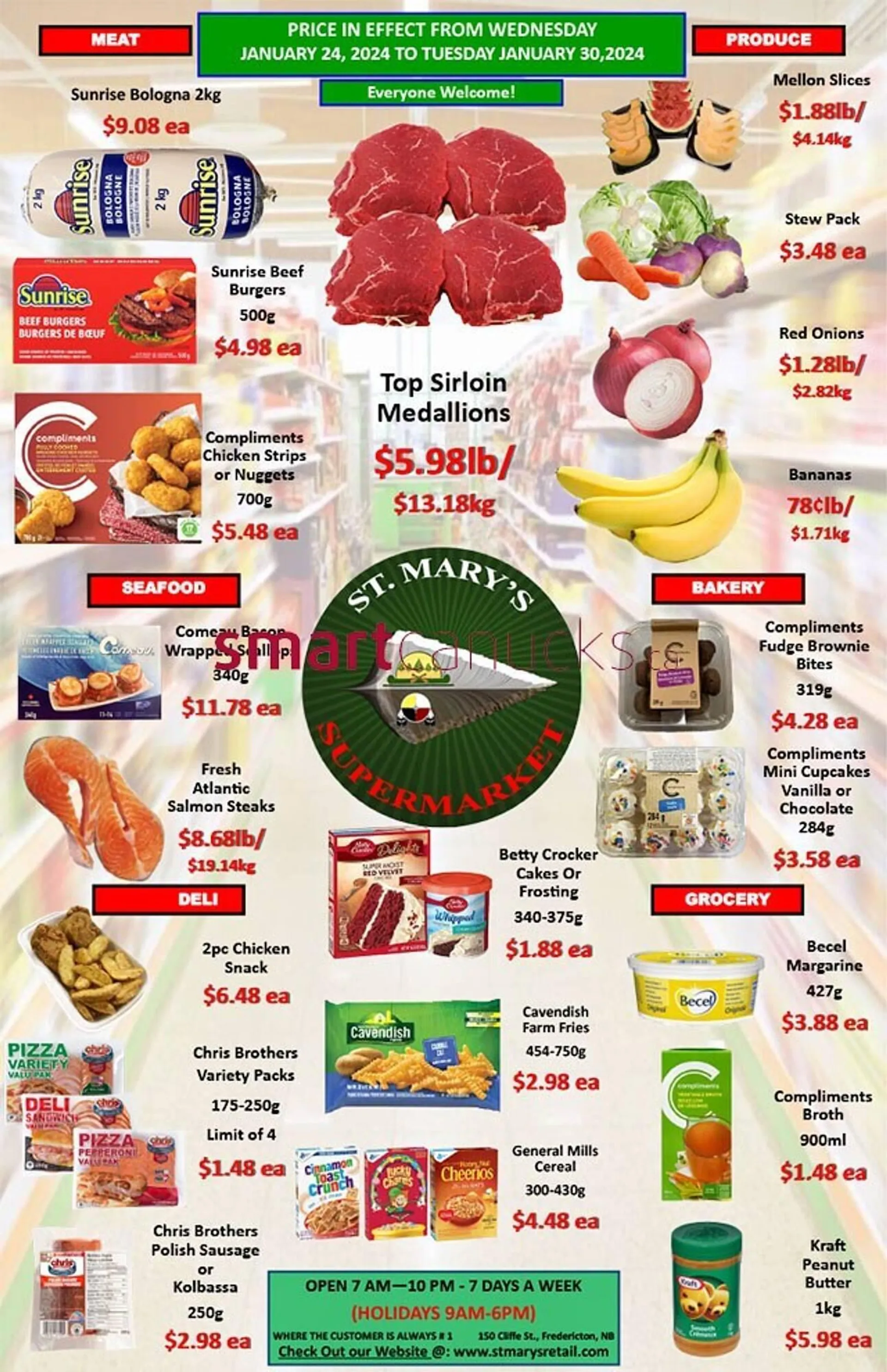 St. Mary's Supermarket flyer from January 24 to February 13 2024 - flyer page 