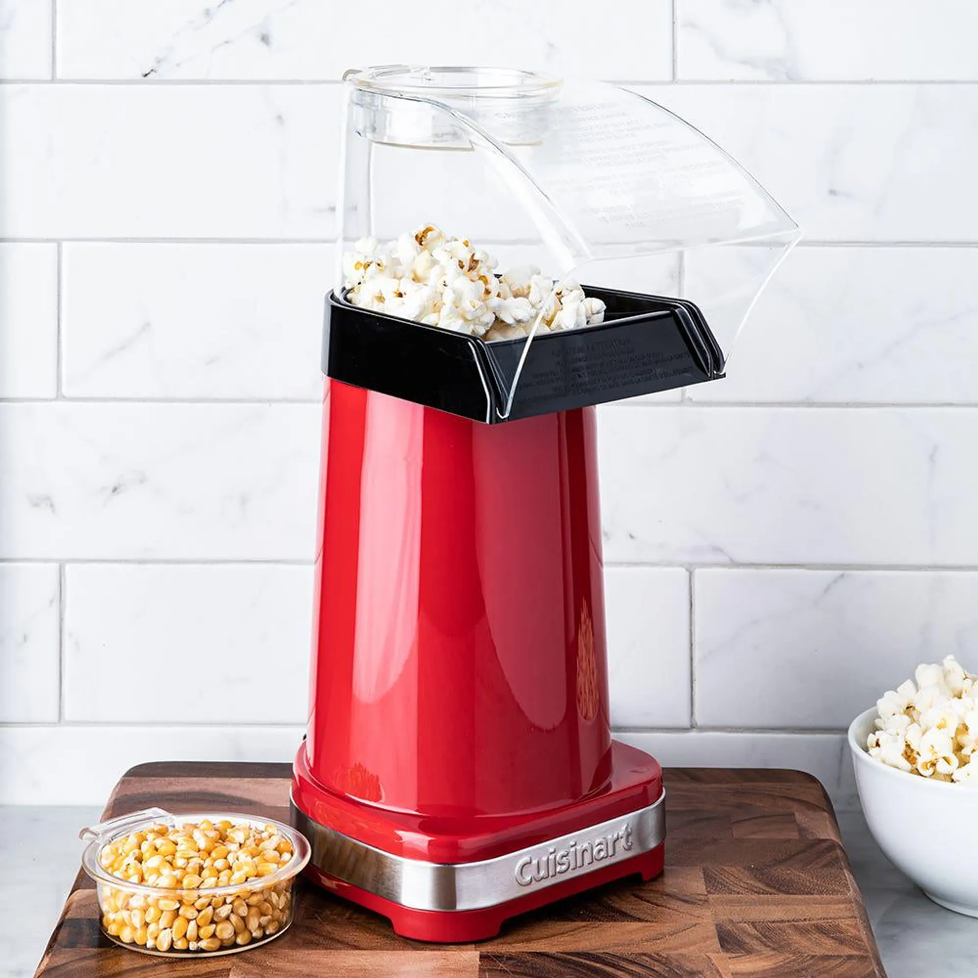 Cuisinart Easy Pop 15-Cup Hot Air Popcorn Maker (Red)