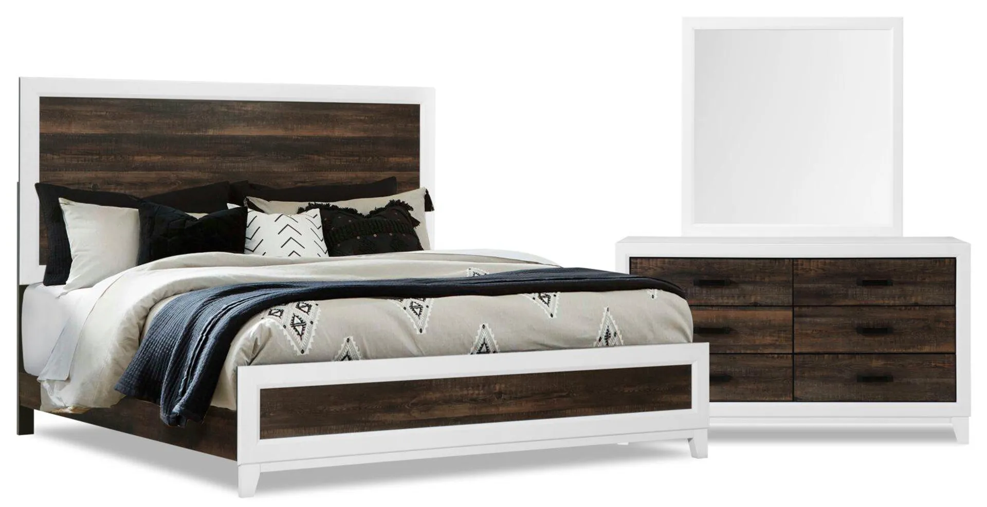 Remi 5-Piece King Bedroom Package - White