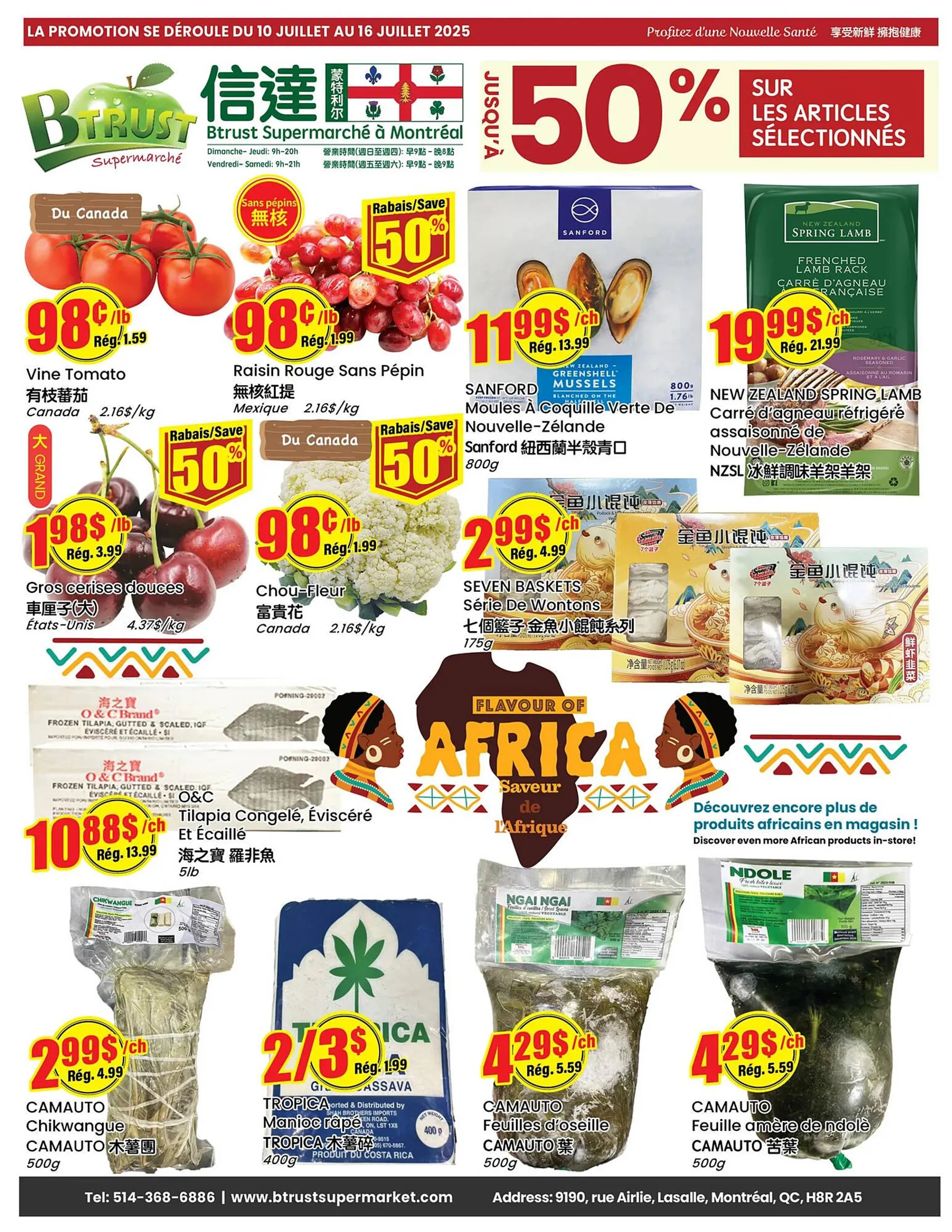Btrust Supermarket flyer - 1