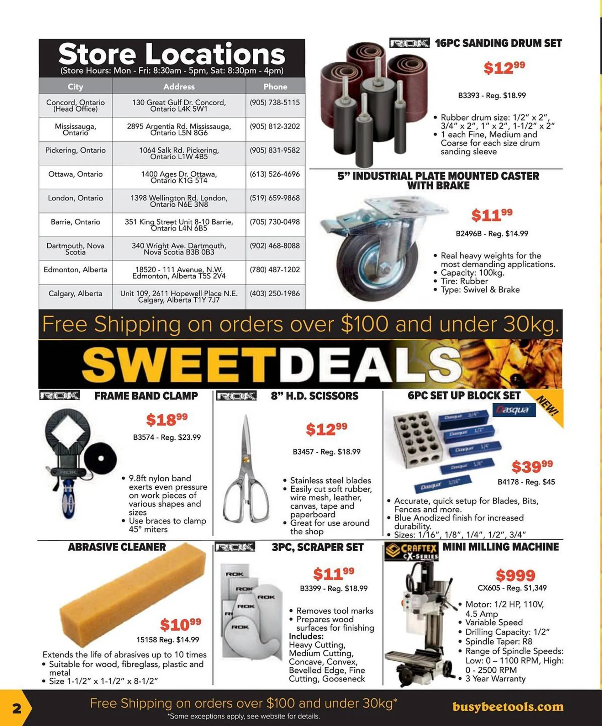 Busy Bee Tools flyer from March 19 to June 1 2024 - flyer page 2