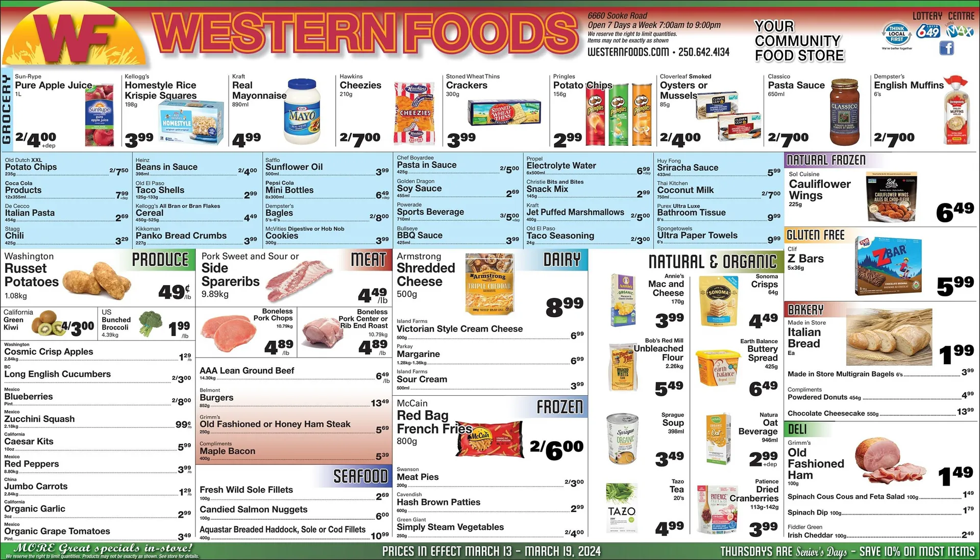 Western Foods flyer from March 14 to March 27 2024 - flyer page 