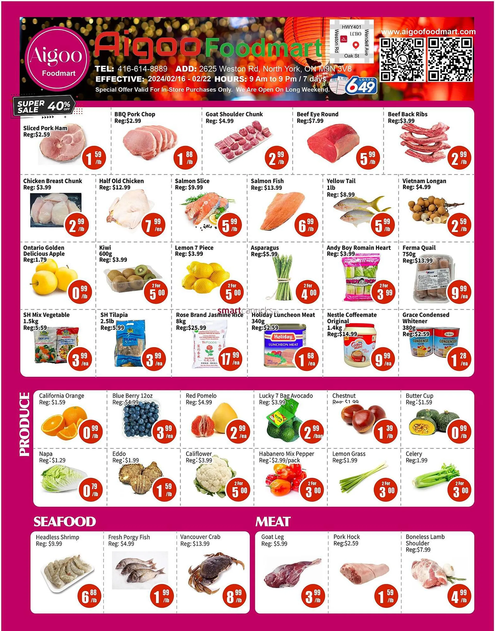 Aigoo Foodmart flyer from February 16 to February 22 2024 - flyer page 
