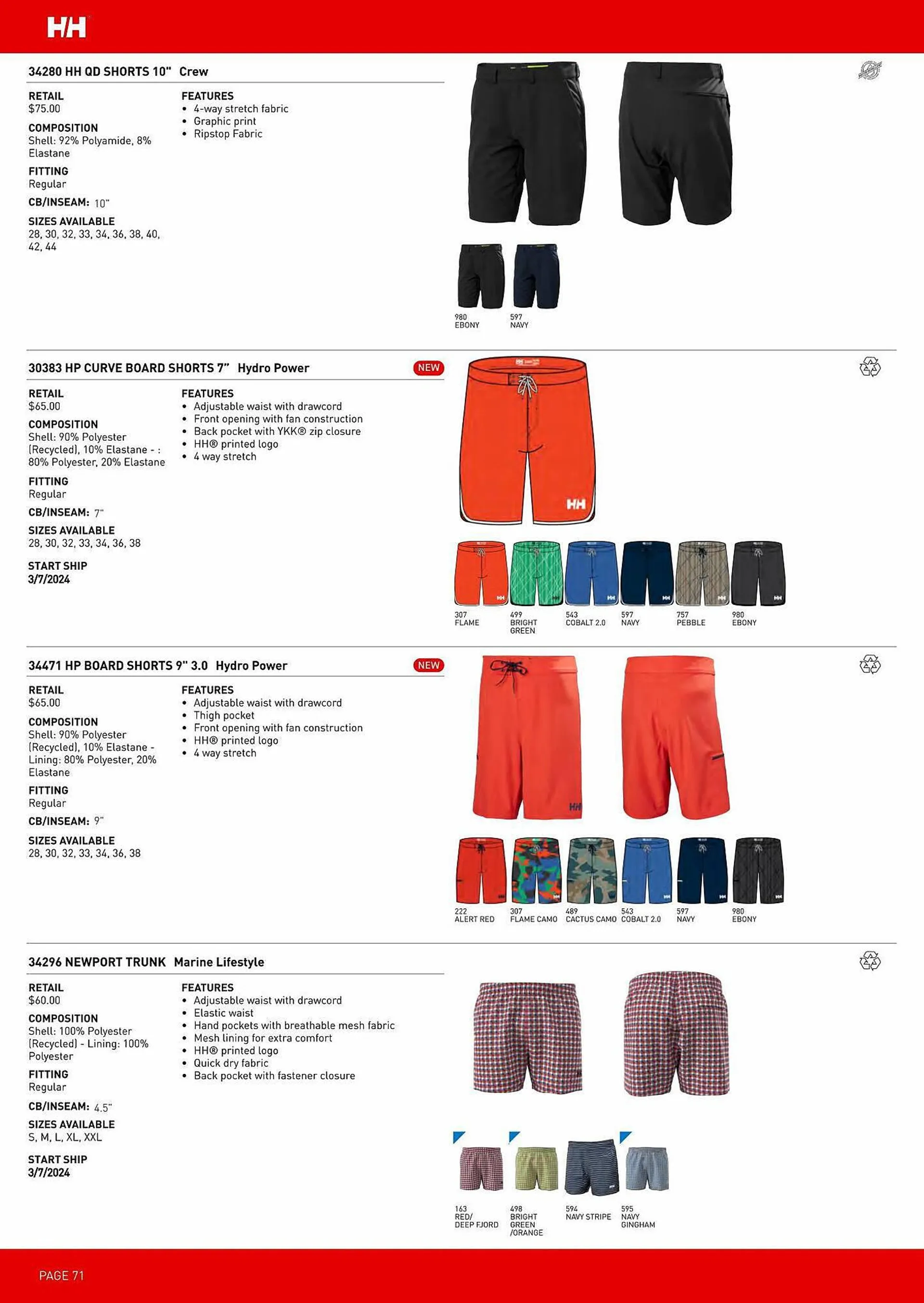 Helly Hansen flyer from July 20 to December 31 2024 - flyer page 72