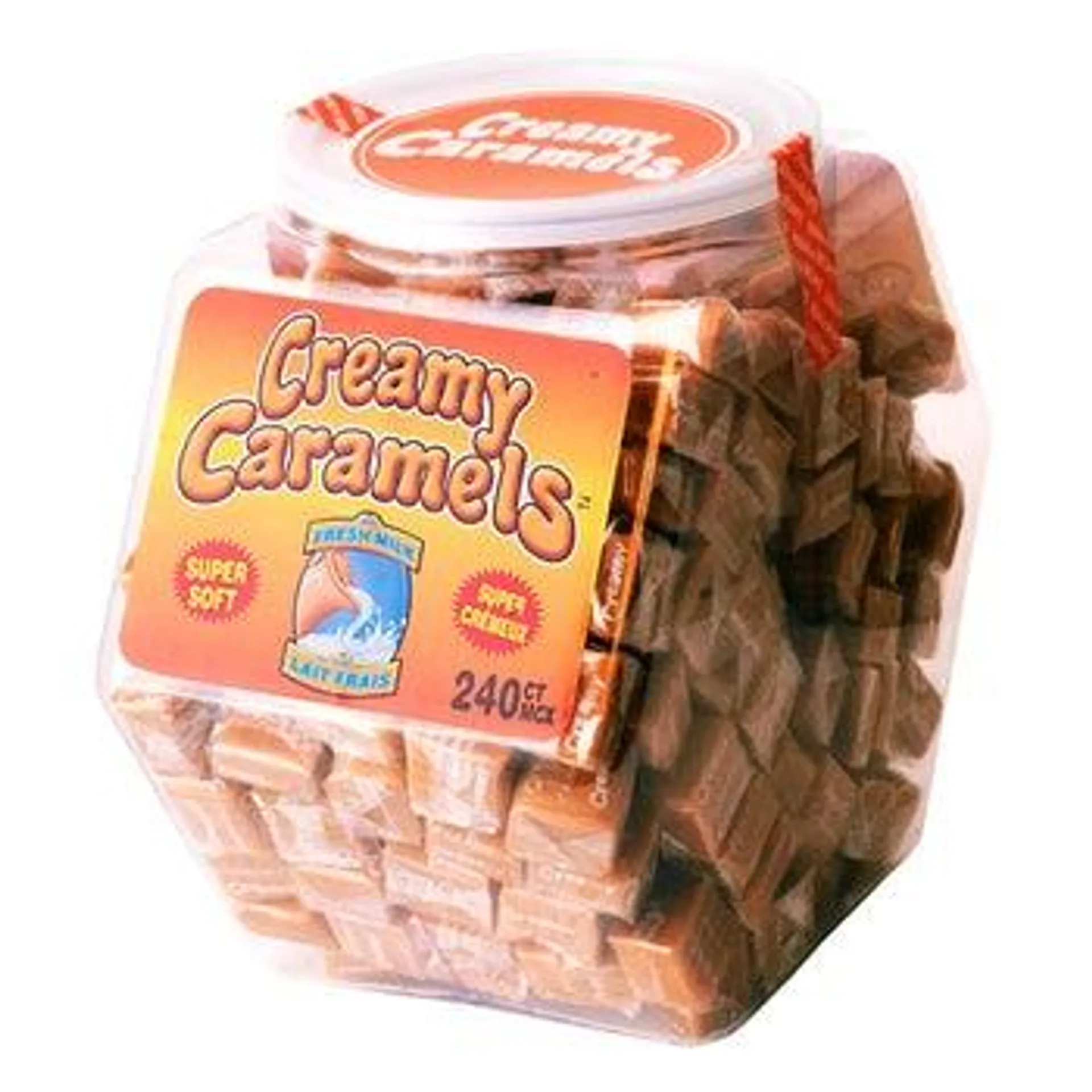 Creamy Caramels Candy, 240 × 6.7 g