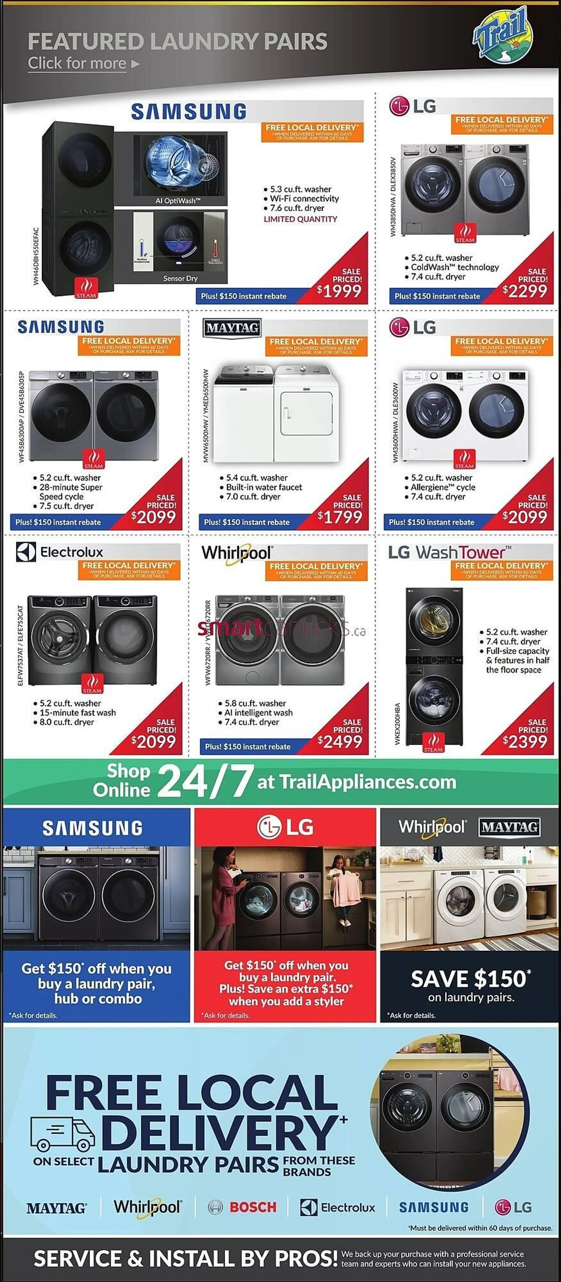 Trail Appliances flyer from December 26 to January 1 2025 - flyer page 6