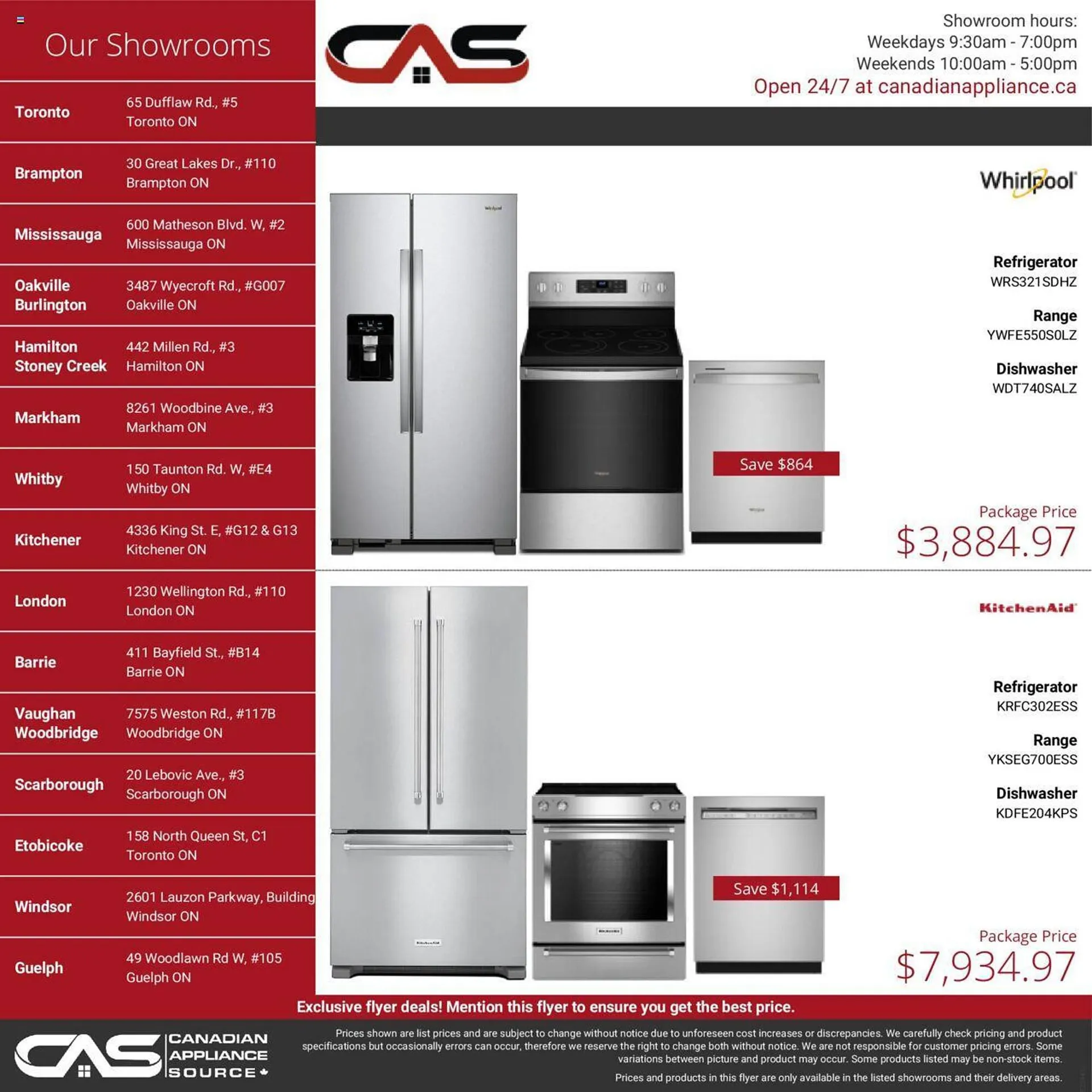 Canadian Appliance Source flyer - 11