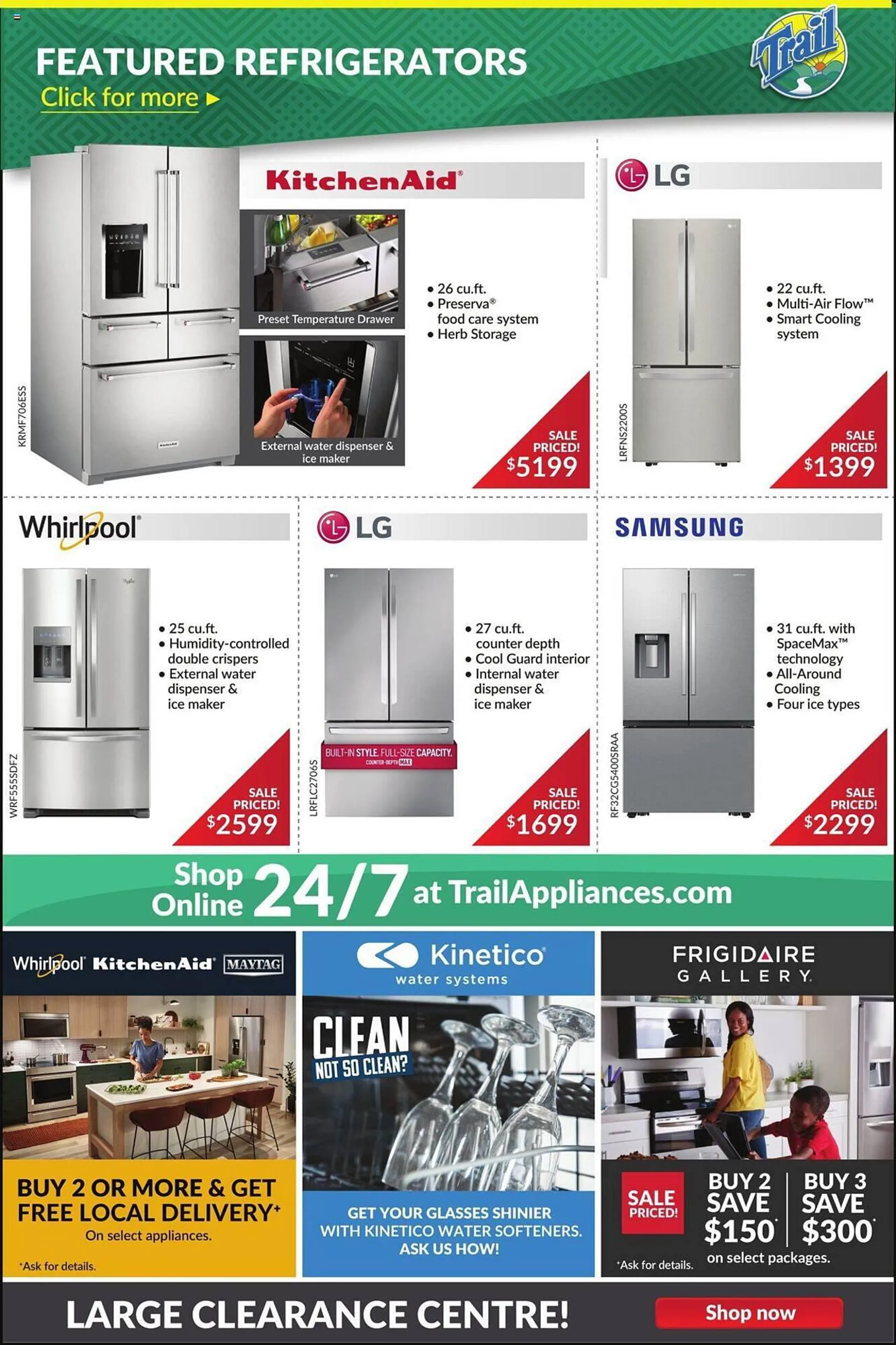 Trail Appliances flyer from April 4 to April 10 2024 - flyer page 2