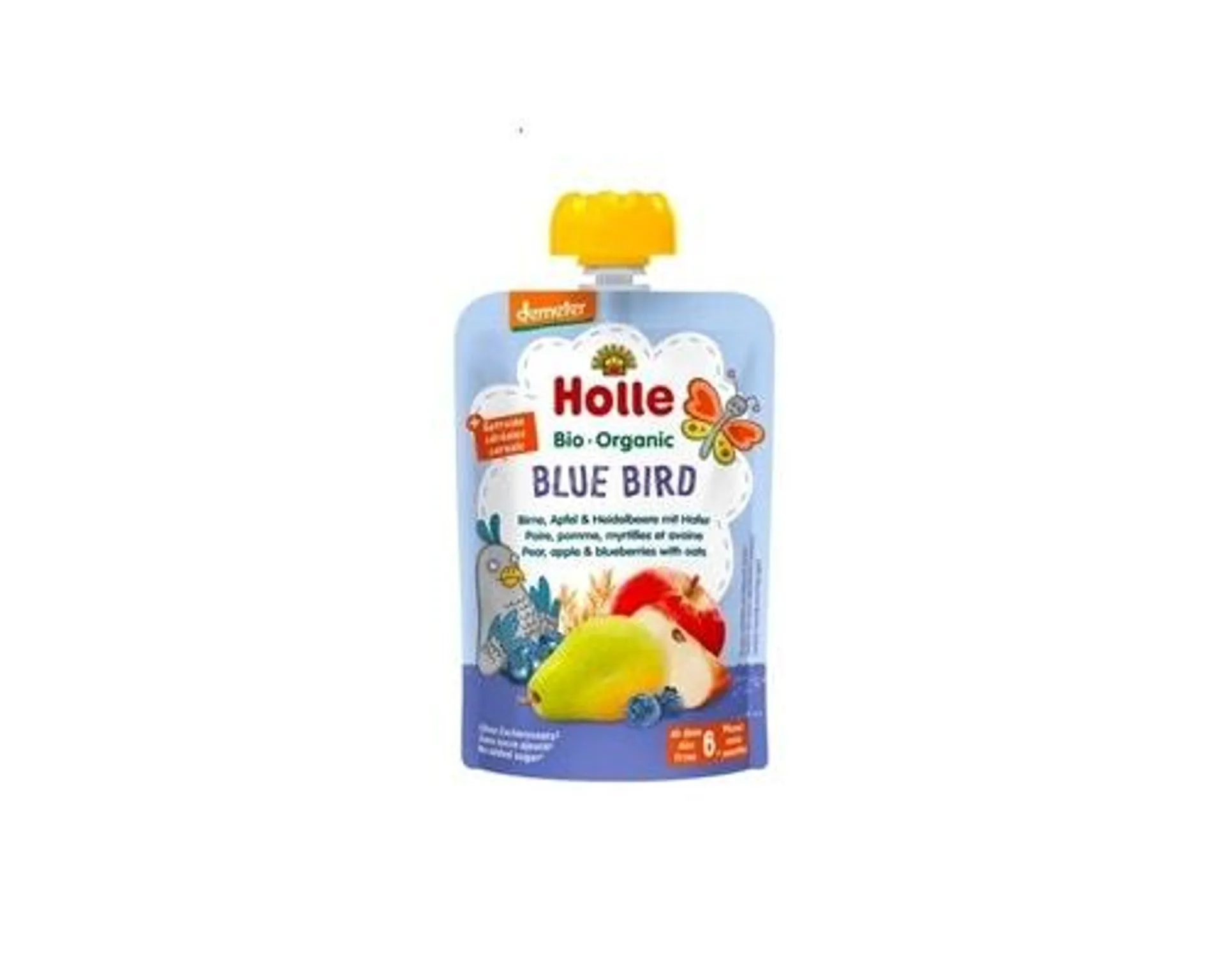 Holle Bio-Organic Baby Food Pouch Blue Bird 100g