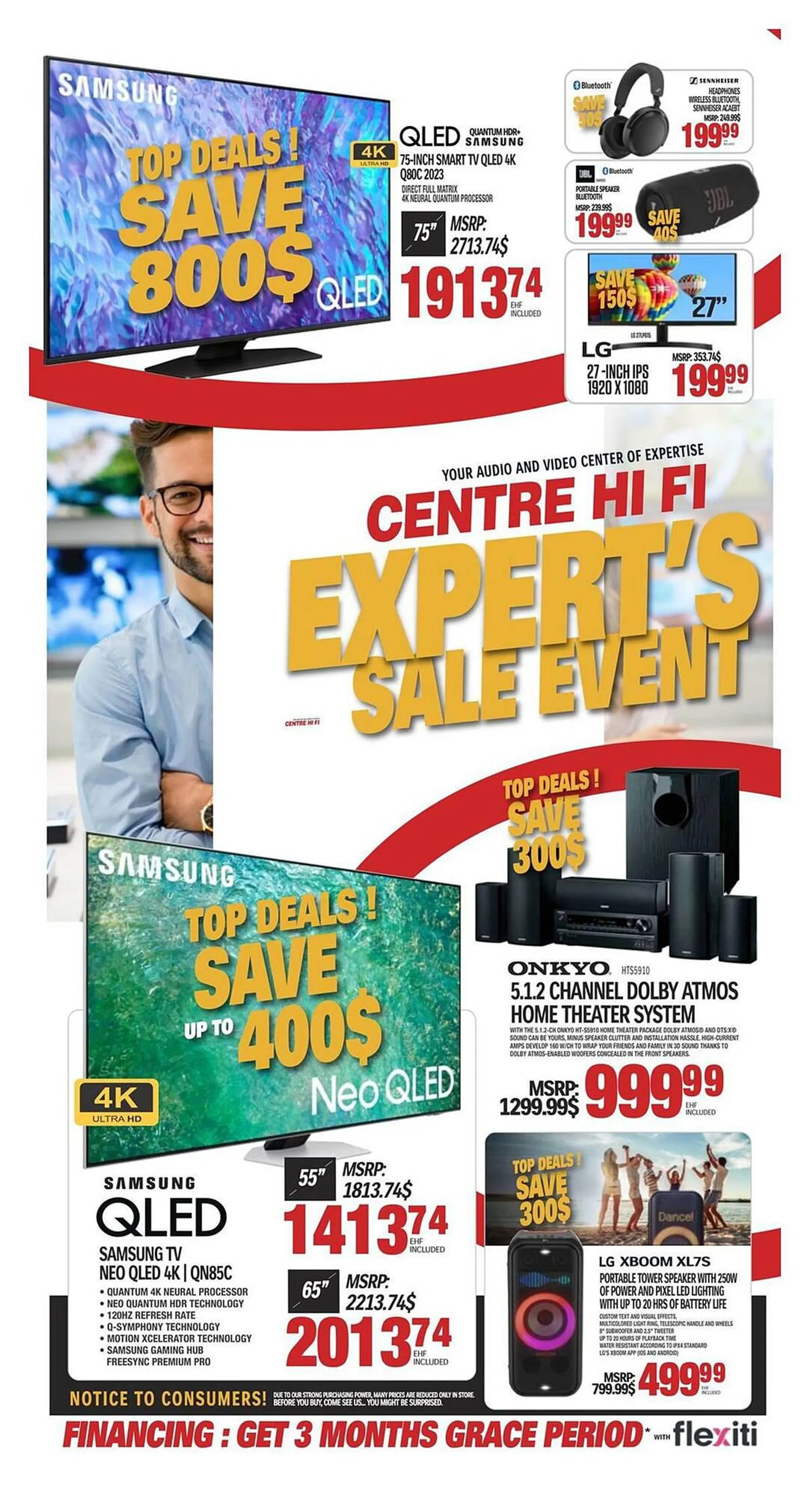 Centre Hi-Fi flyer from March 29 to April 4 2024 - flyer page 
