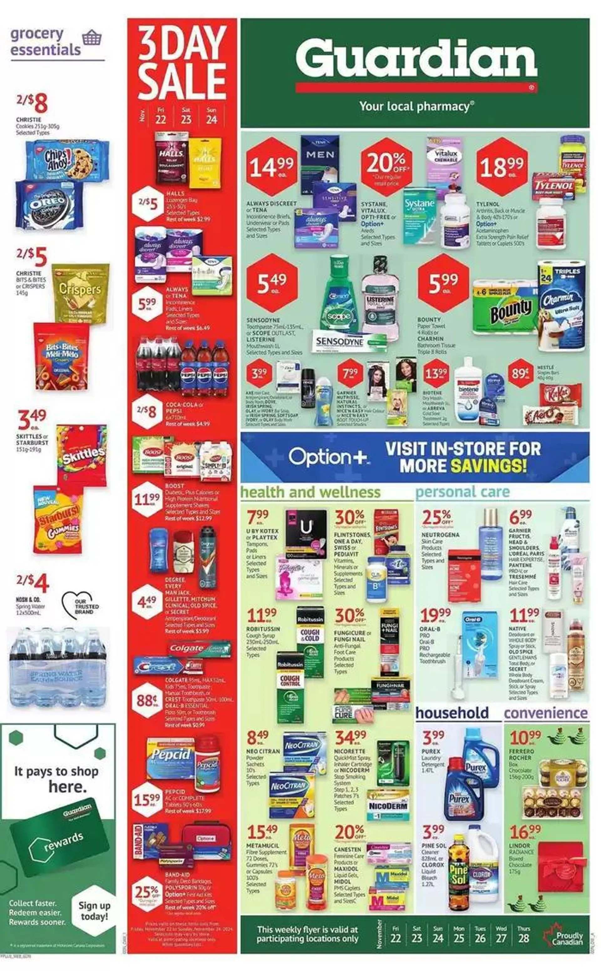 Guardian Pharmacy weekly flyer - 1