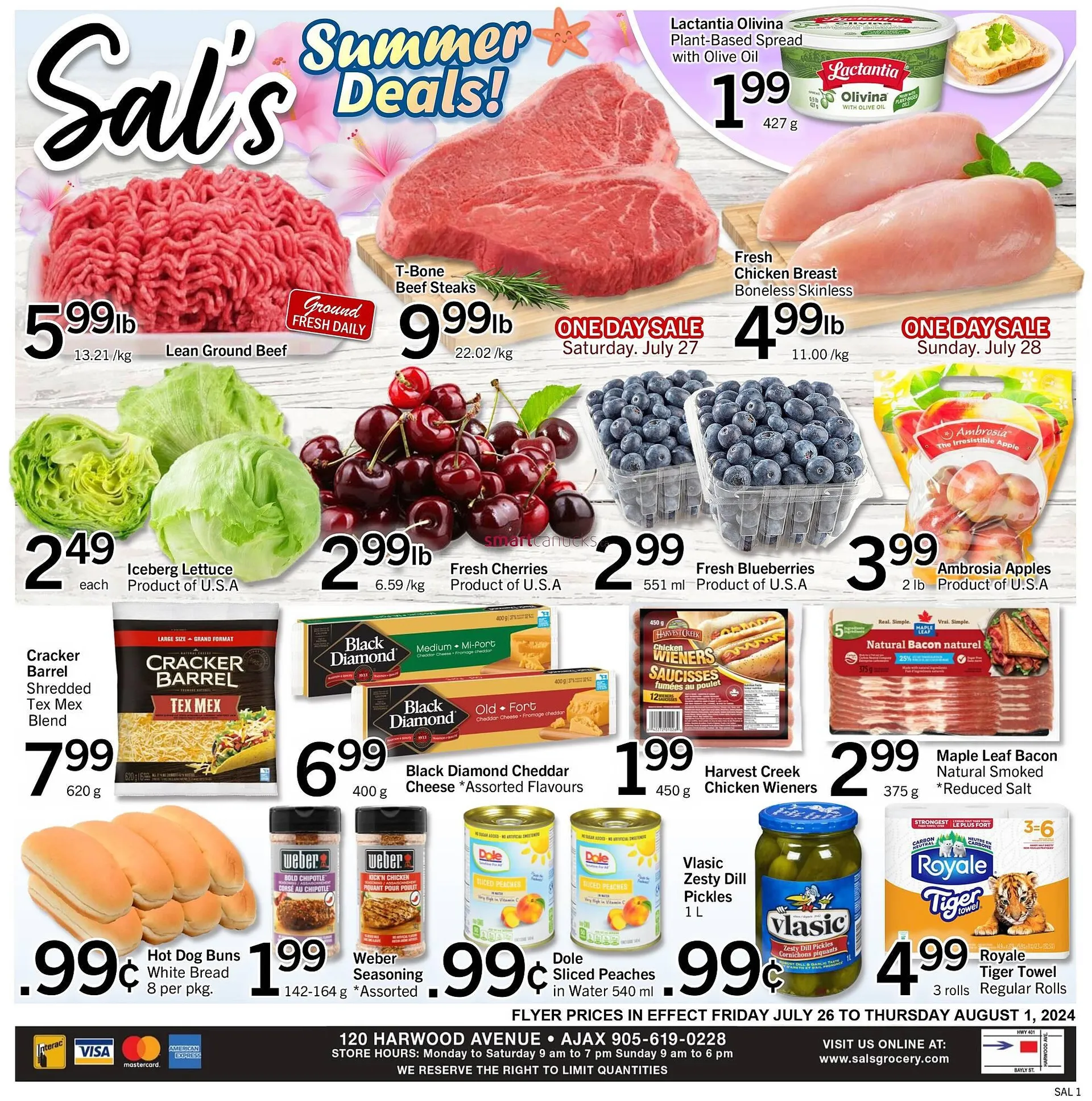 Sals Grocery flyer - 1