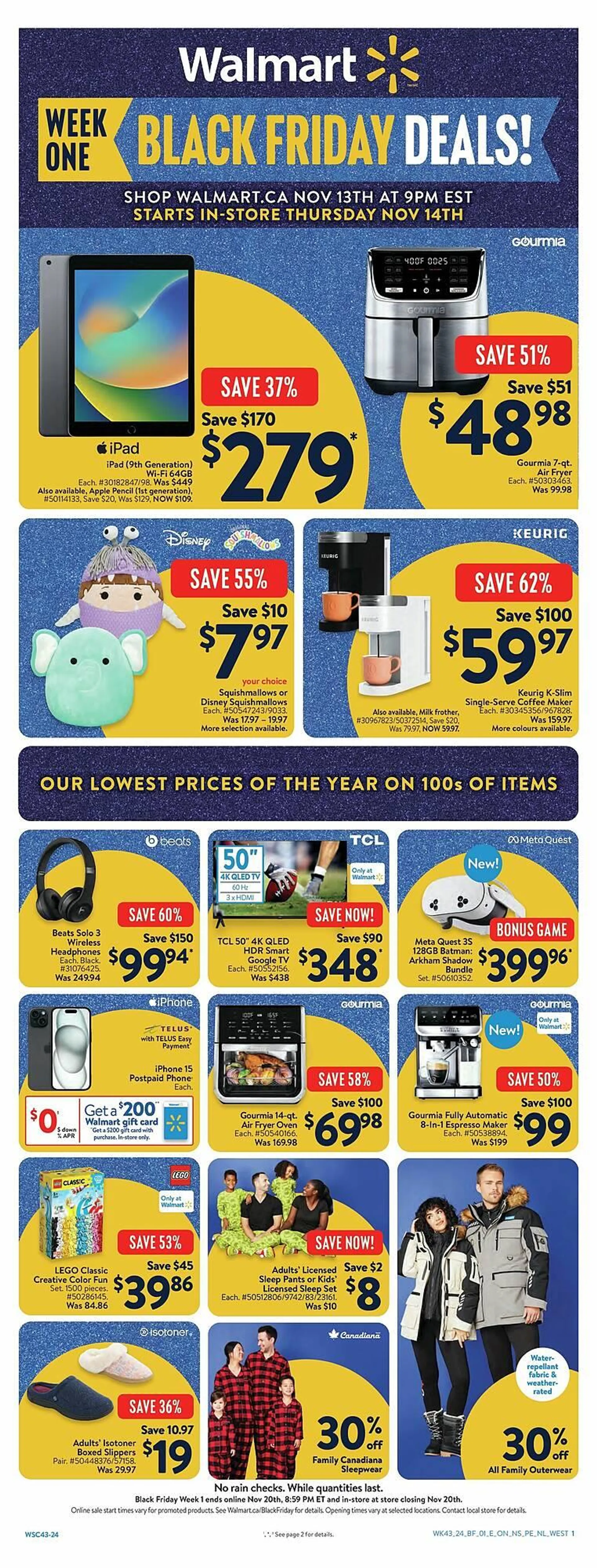 Walmart flyer - 1