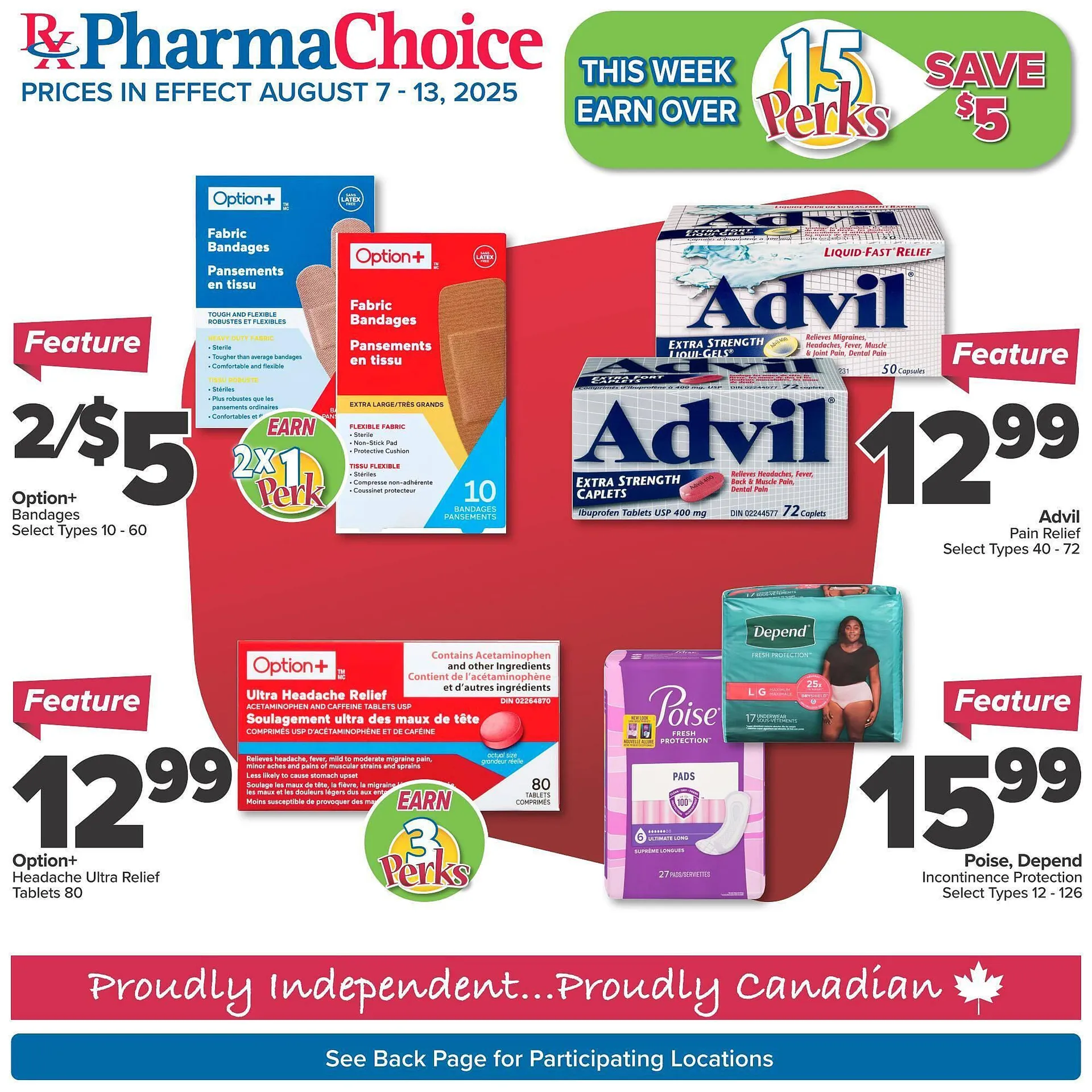 PharmaChoice flyer from August 7 to August 13 2025 - flyer page 1
