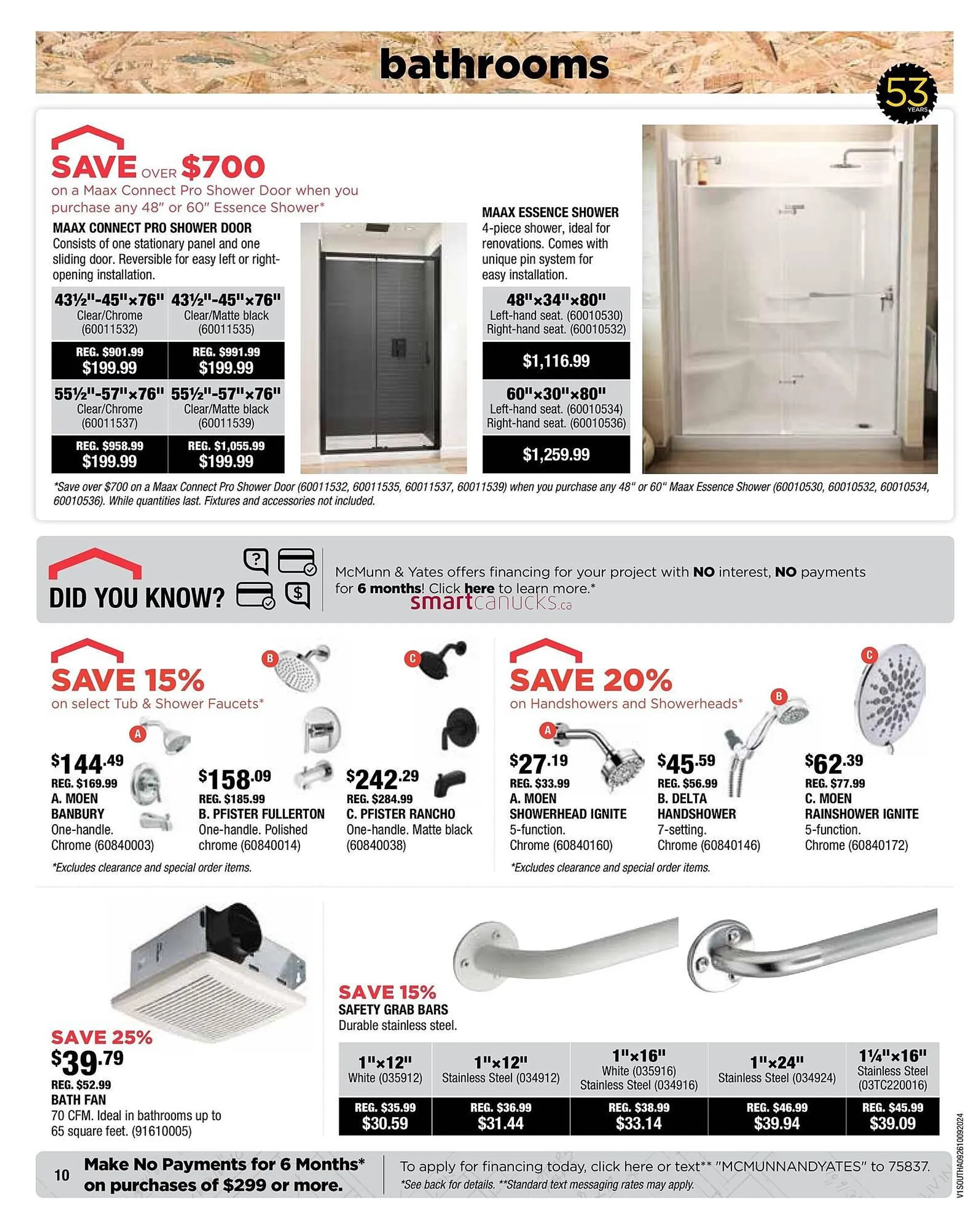 McMunn & Yates Building Supplies flyer from September 26 to October 2 2024 - flyer page 10